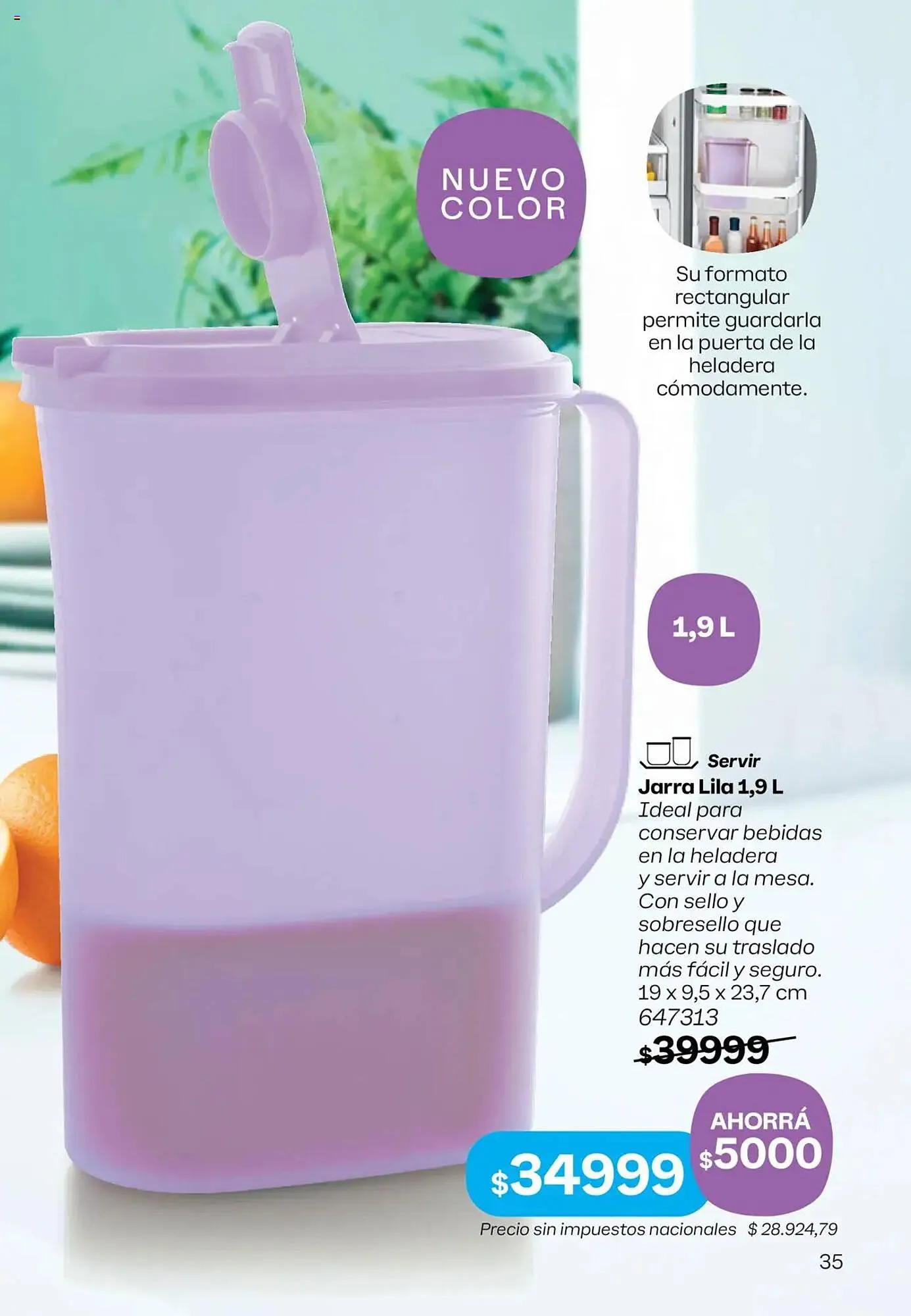 Ofertas de Catálogo Tupperware 23 de julio al 6 de agosto 2025 - Página 36 del catálogo
