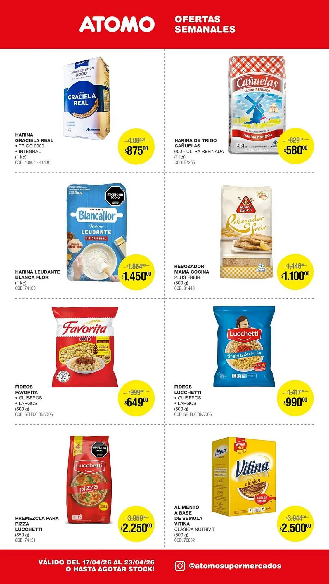 Ofertas de Catálogo Atomo Conviene 17 de abril al 23 de abril 2026 - Página 12 del catálogo