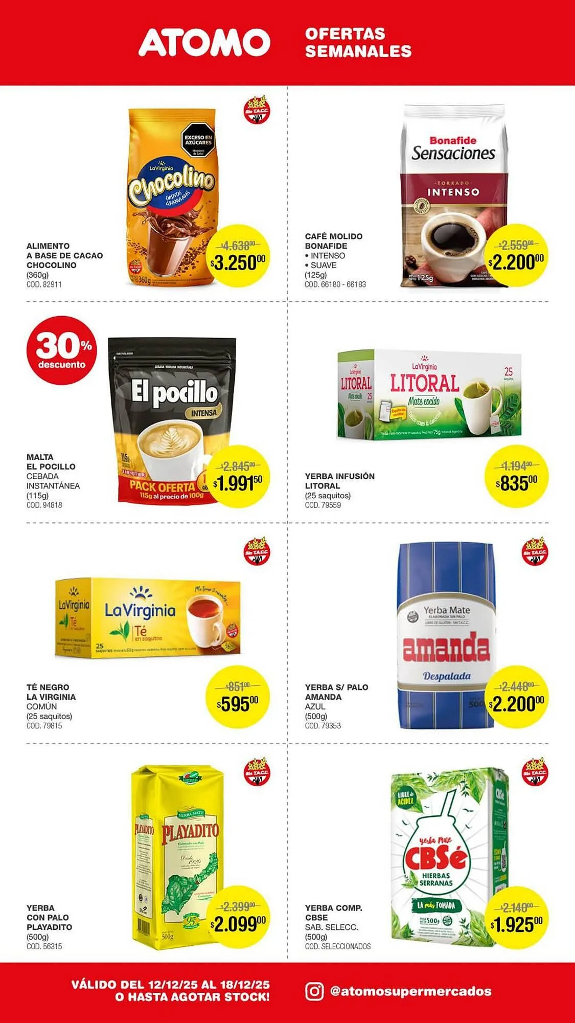 Ofertas de Catálogo Atomo Conviene 12 de diciembre al 18 de diciembre 2025 - Página 8 del catálogo