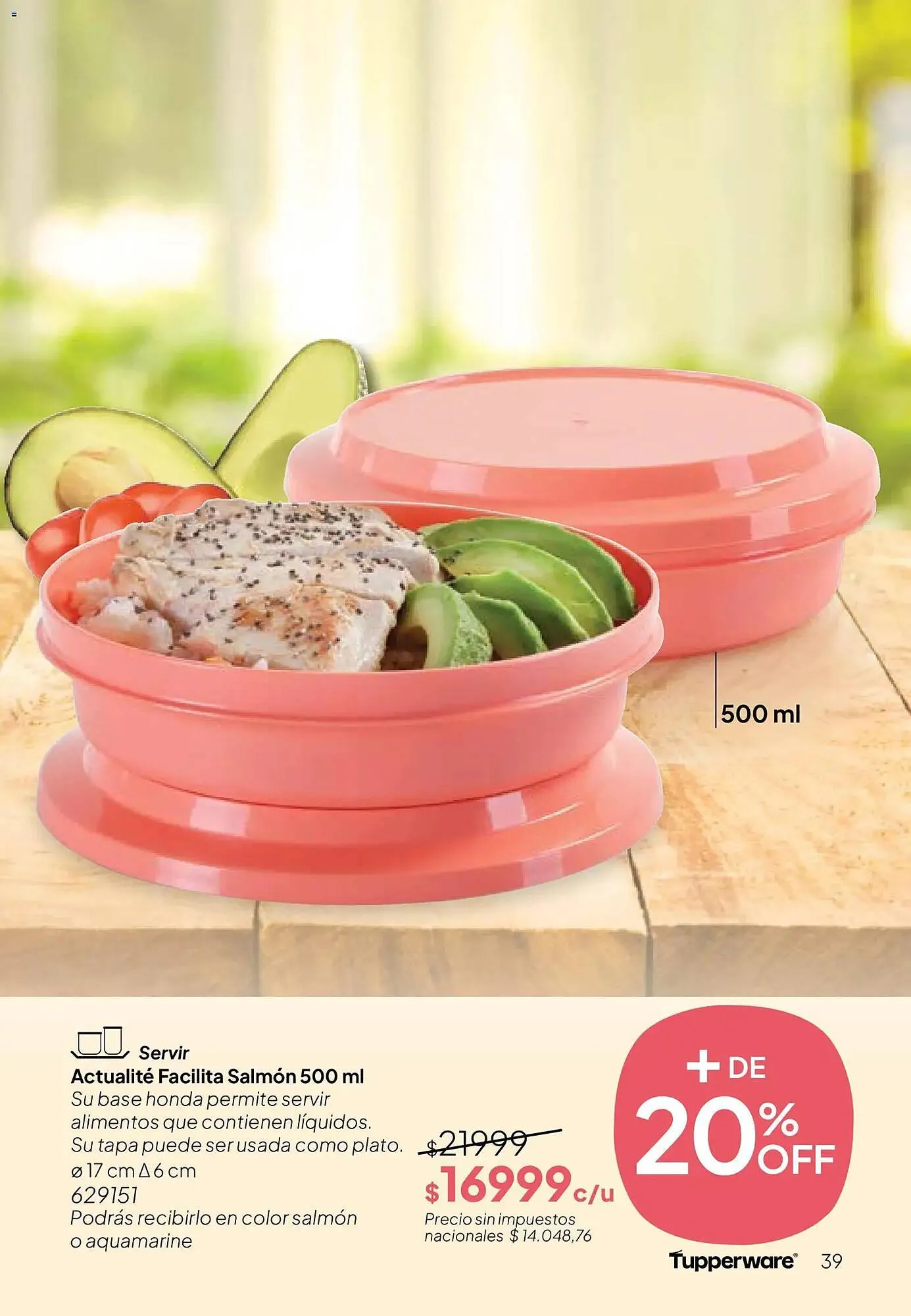 Ofertas de Folleto Tupperware 24 de noviembre al 31 de diciembre 2025 - Página 40 del catálogo