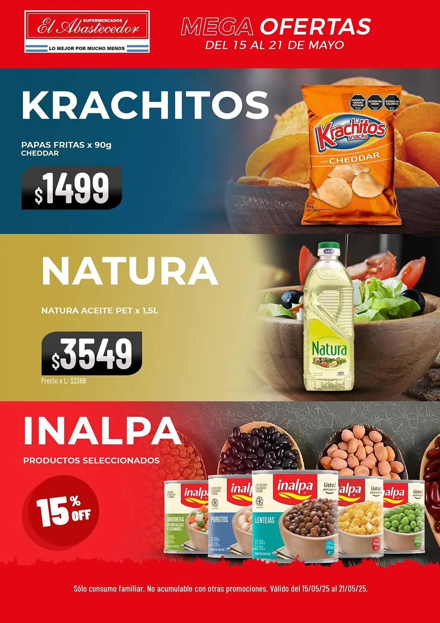 Ofertas de Catálogo El Abastecedor 15 de mayo al 22 de mayo 2025 - Página 7 del catálogo