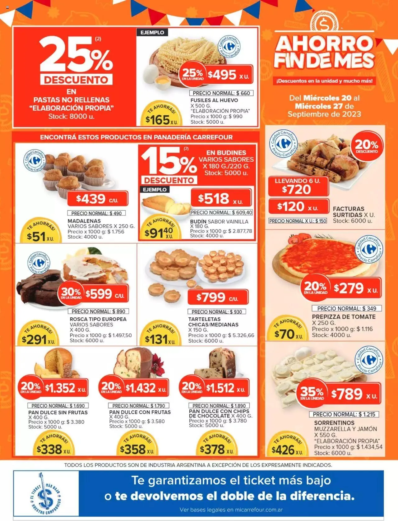 Ofertas de Carrefour Market catálogo 20 de septiembre al 27 de septiembre 2023 - Página 5 del catálogo