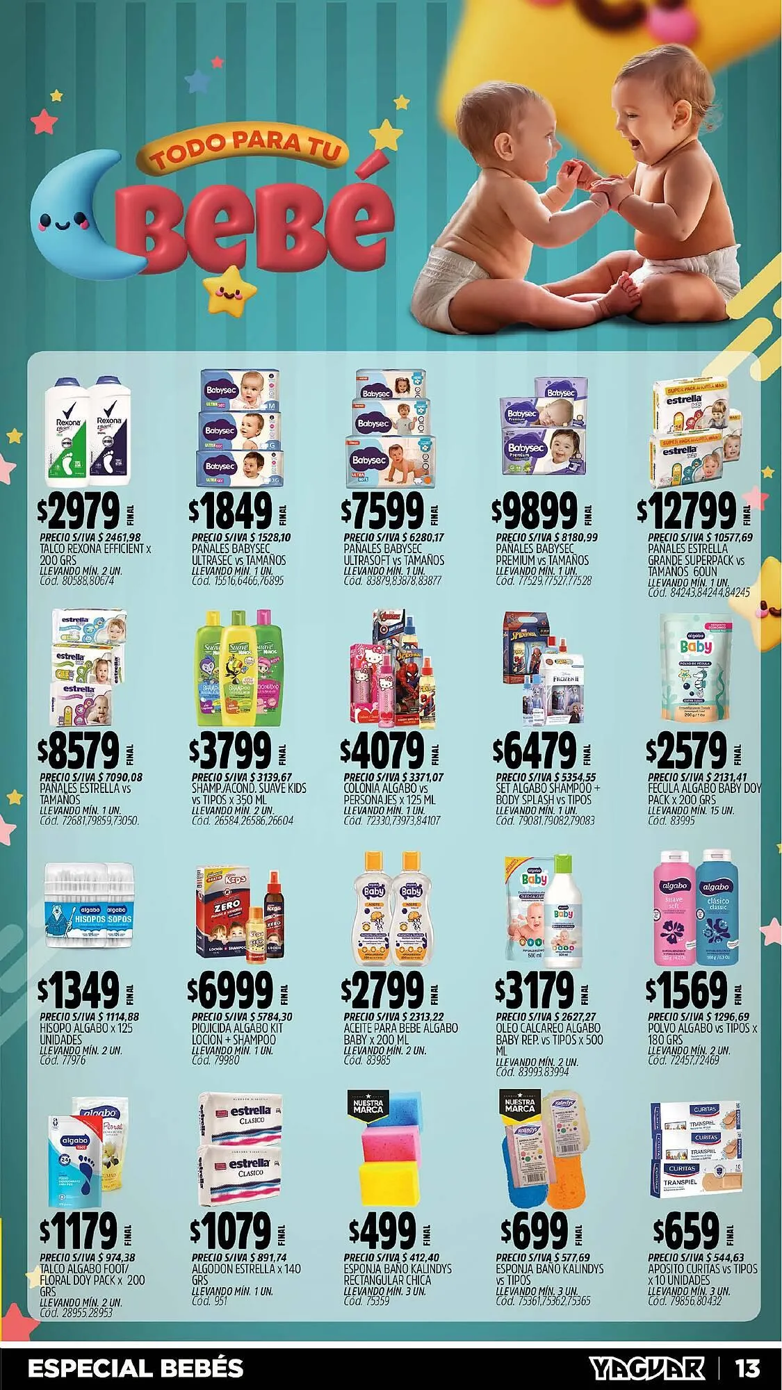 Ofertas de Catálogo Supermercados Yaguar 23 de junio al 30 de junio 2025 - Página 13 del catálogo