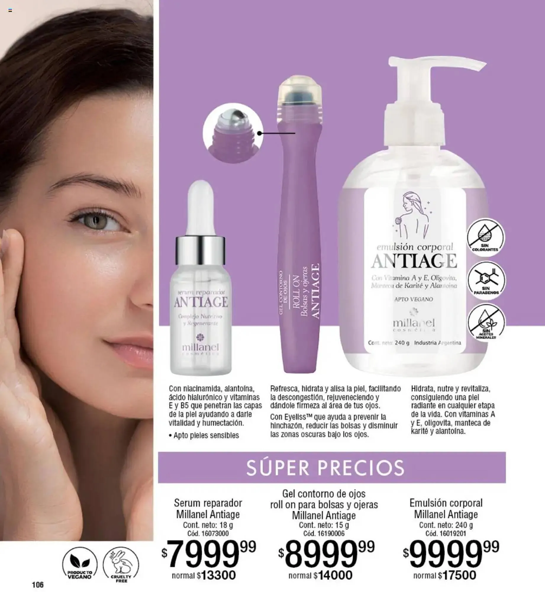Ofertas de Catálogo Millanel Cosmética 21 de julio al 18 de agosto 2025 - Página 106 del catálogo