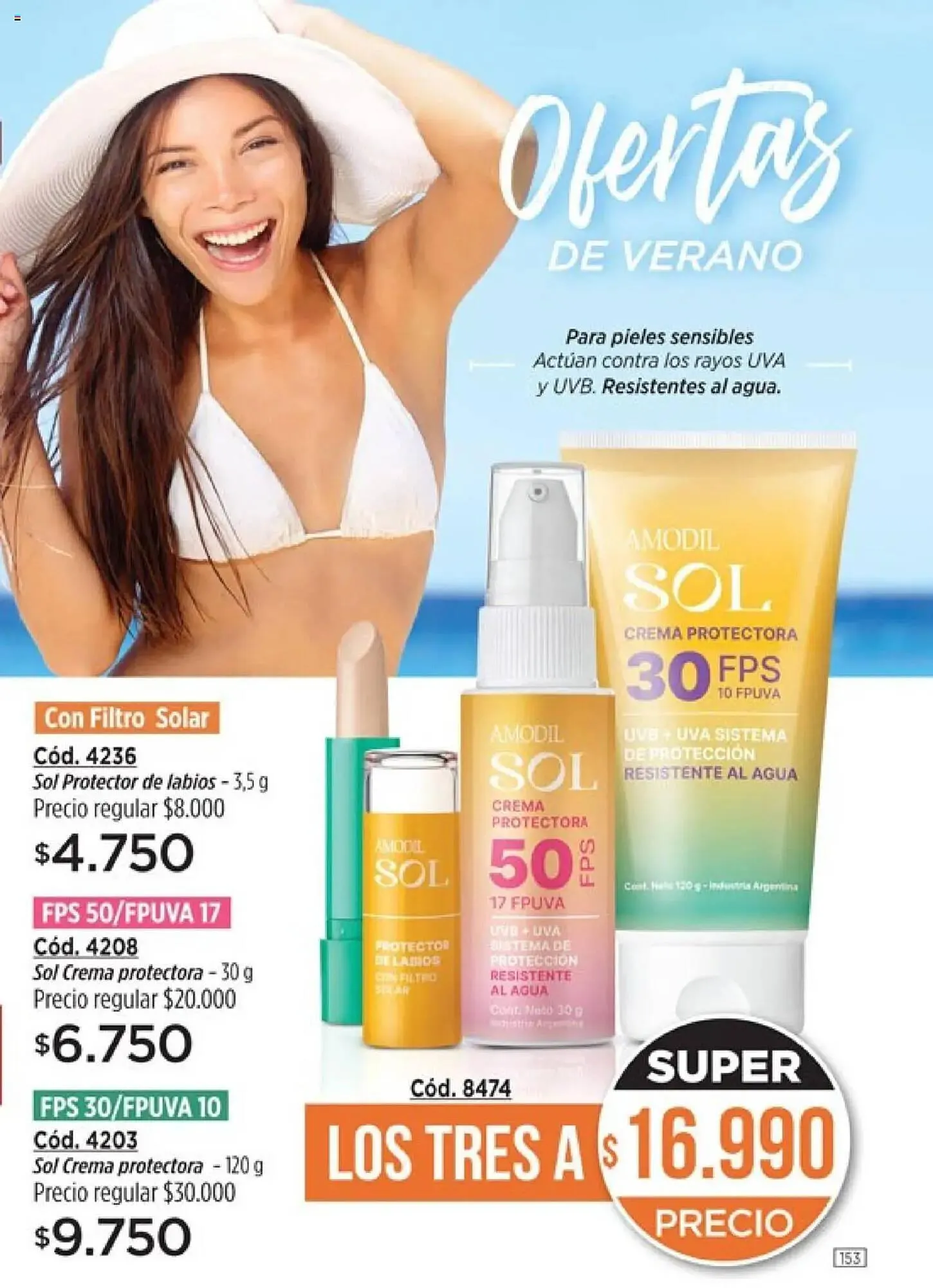 Ofertas de Catálogo Amodil 14 de octubre al 1 de diciembre 2025 - Página 153 del catálogo