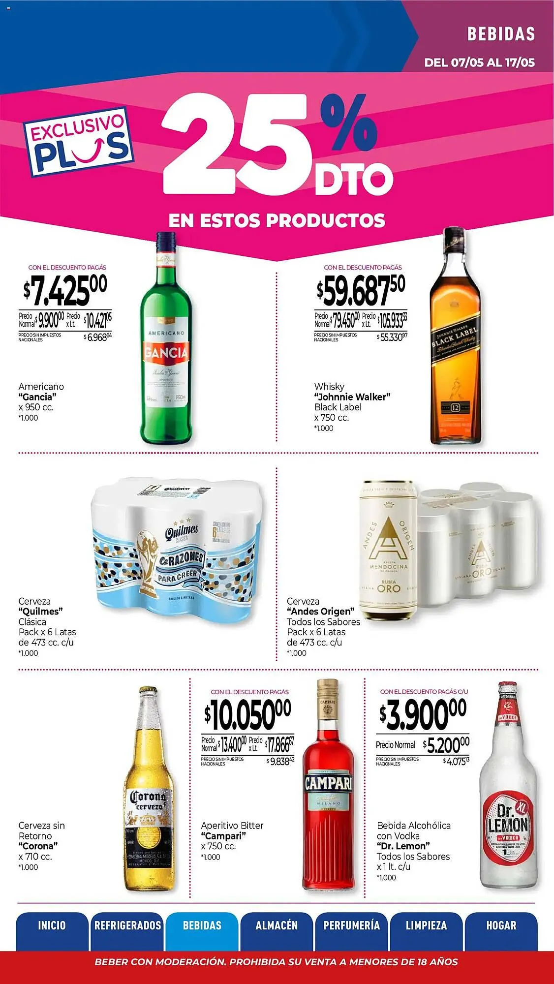Ofertas de Catálogo La Anonima 7 de mayo al 17 de mayo 2026 - Página 12 del catálogo