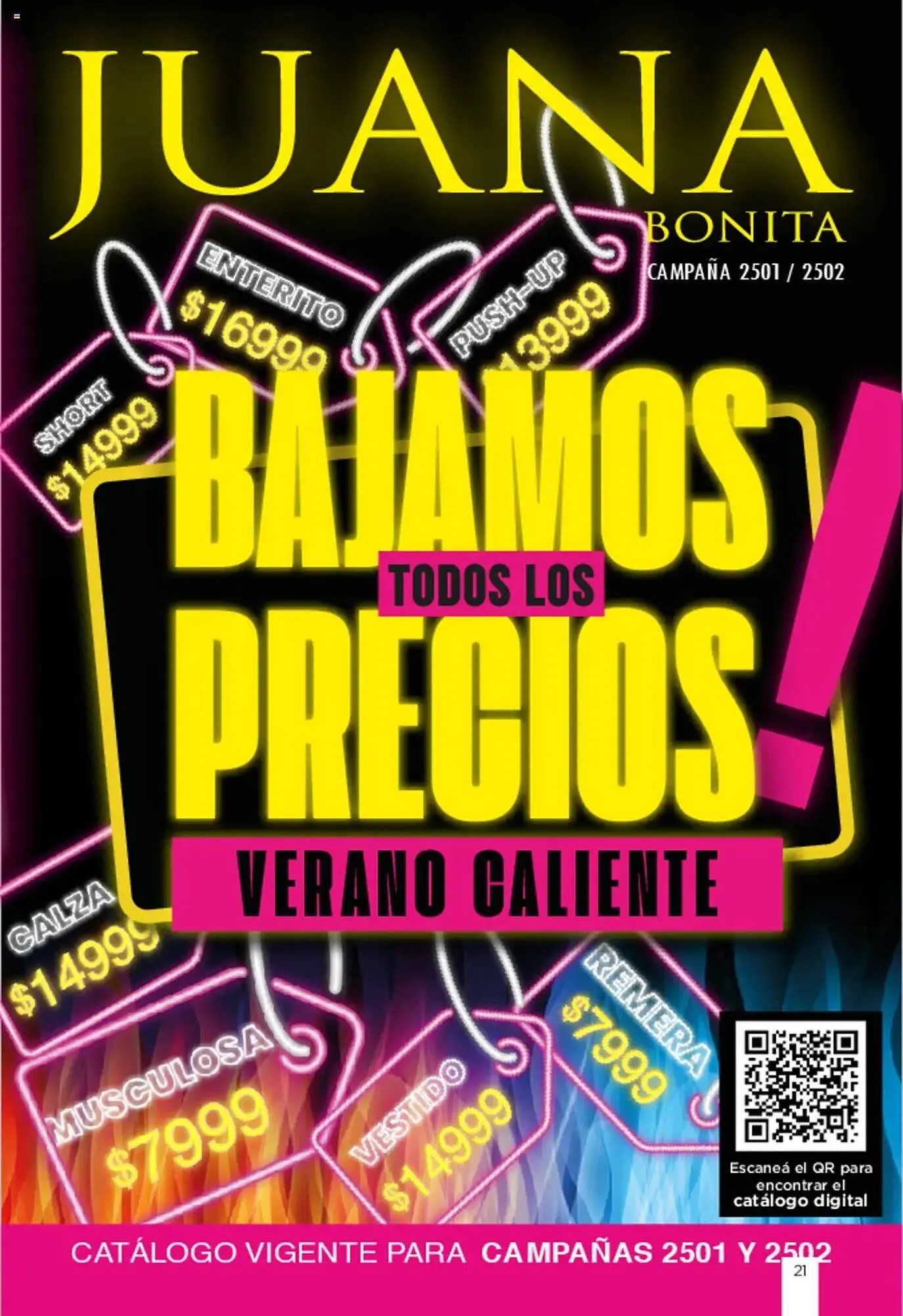 Ofertas de Catálogo Juana Bonita 7 de marzo al 3 de abril 2025 - Página 1 del catálogo