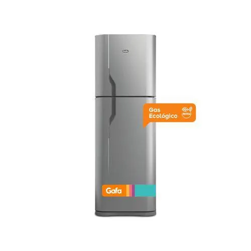 Heladera con freezer Gafa HGF388AFP Plata 374lts
