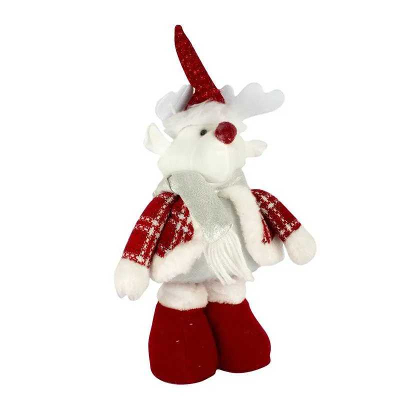 Adorno Navideño Santa saco rojo c/diseño vs 50cm