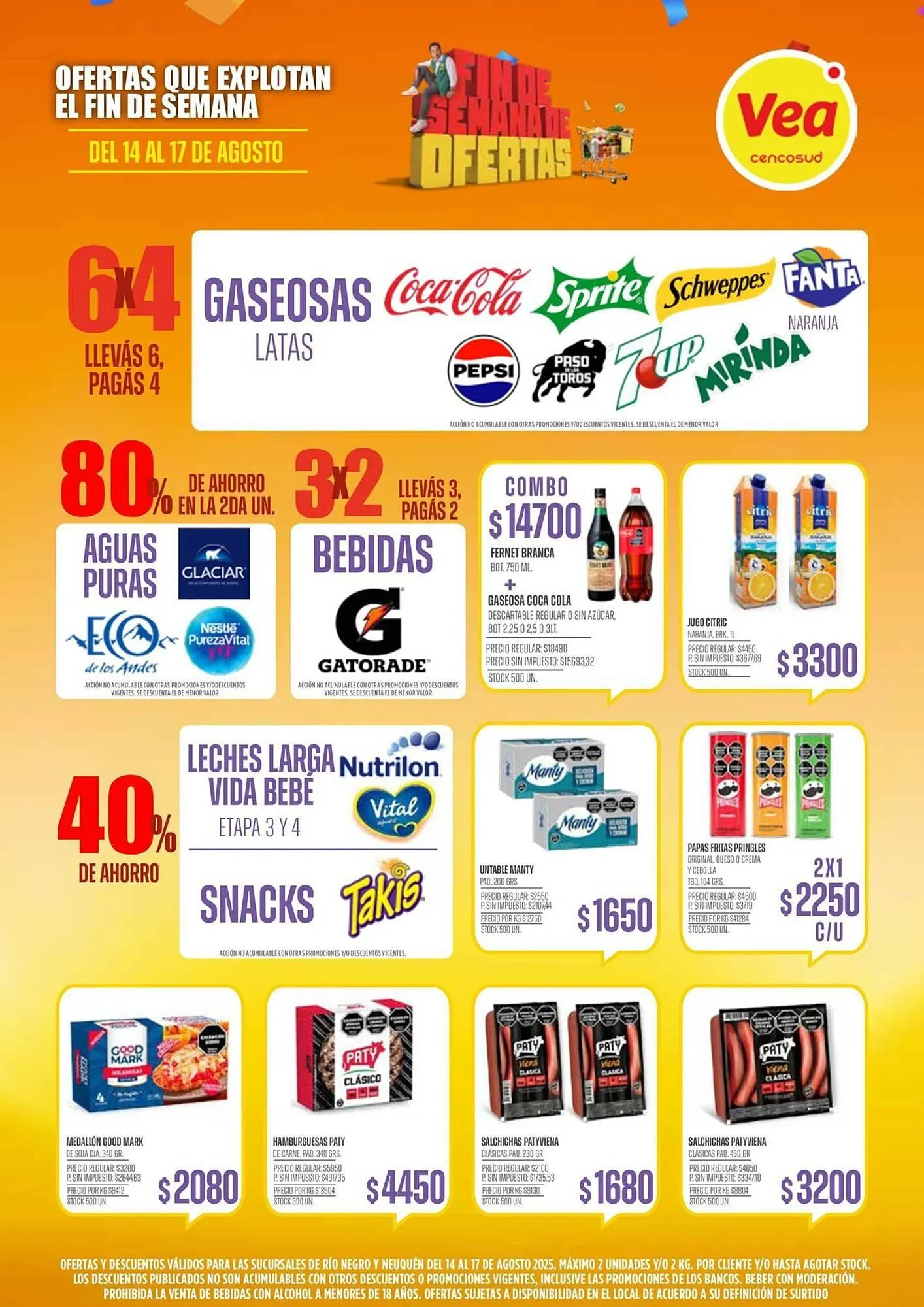 Ofertas de Catálogo Supermercados Vea 14 de agosto al 17 de agosto 2025 - Página 5 del catálogo