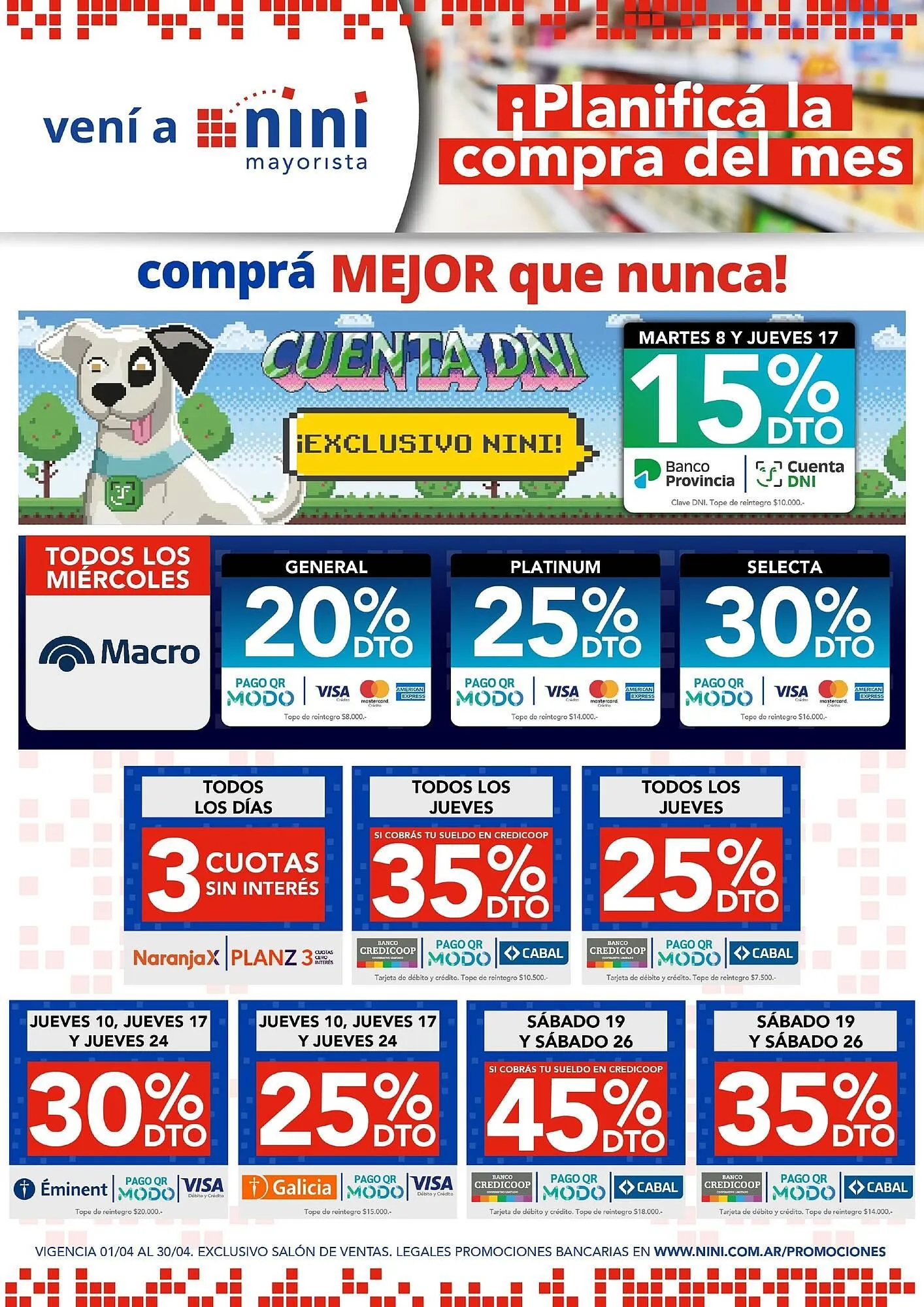 Ofertas de Catálogo Nini Mayorista 14 de abril al 20 de abril 2025 - Página 40 del catálogo