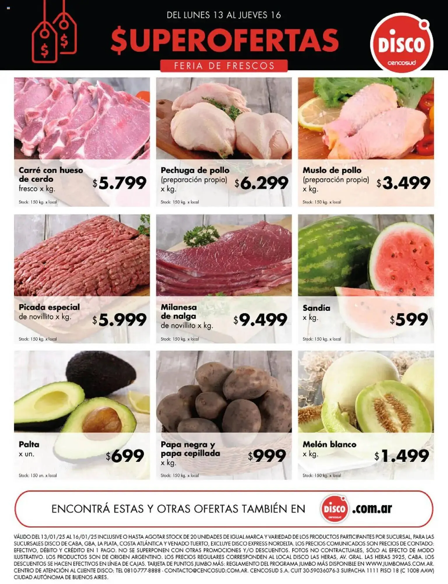 Ofertas de Catálogo Disco 13 de enero al 16 de enero 2025 - Página 1 del catálogo