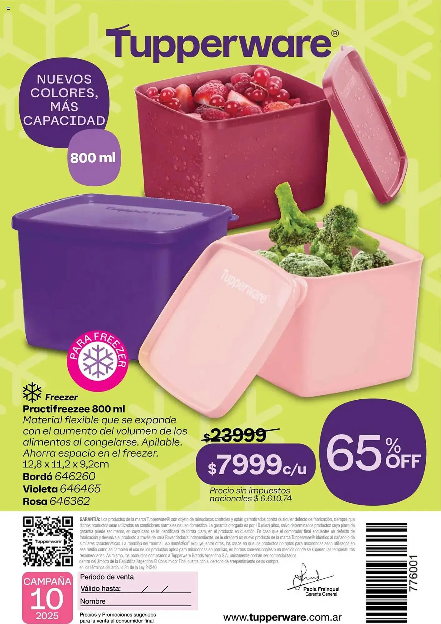 Ofertas de Catálogo Tupperware 16 de junio al 10 de julio 2025 - Página 117 del catálogo