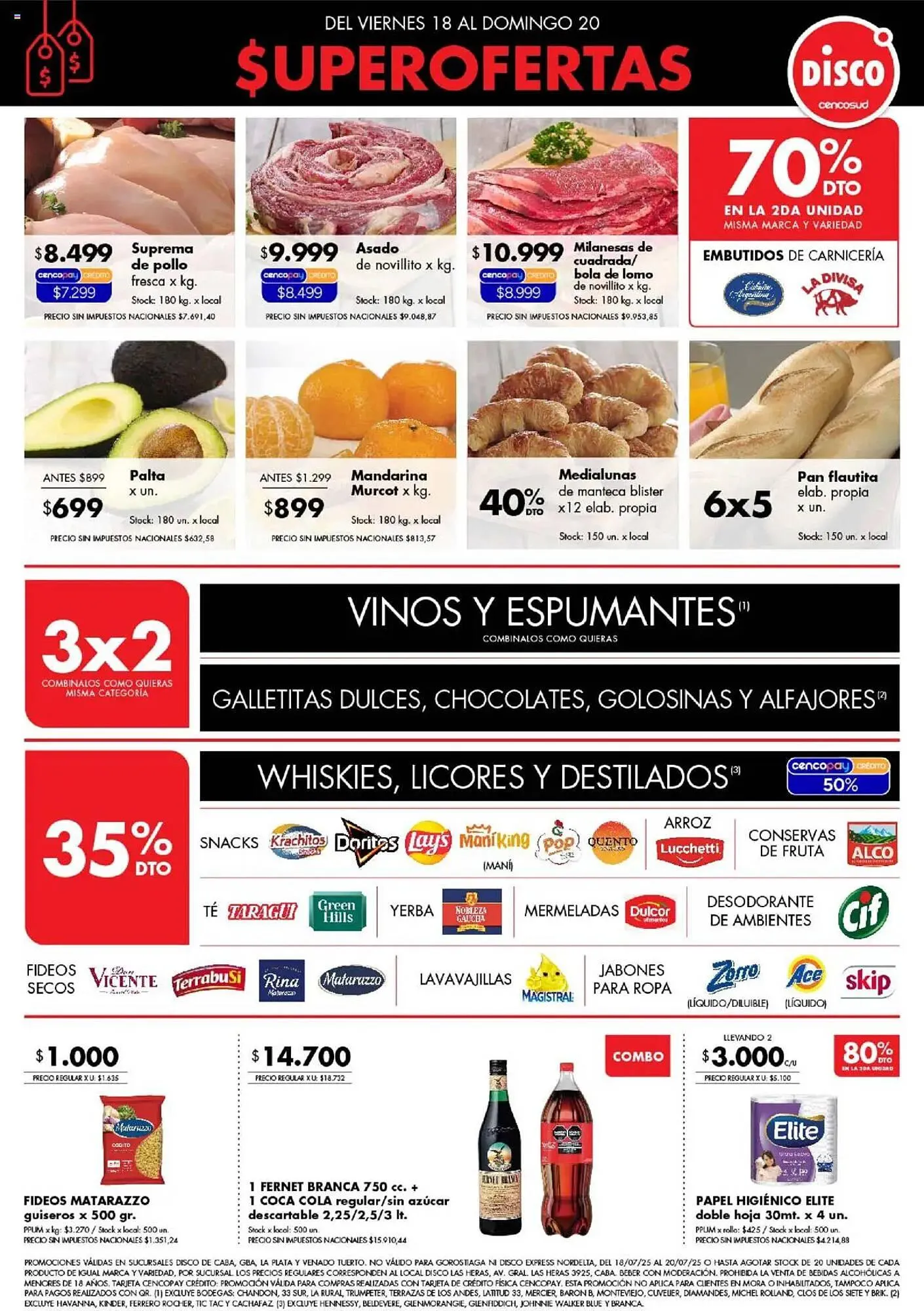 Ofertas de Catálogo Disco 18 de julio al 20 de julio 2025 - Página 1 del catálogo