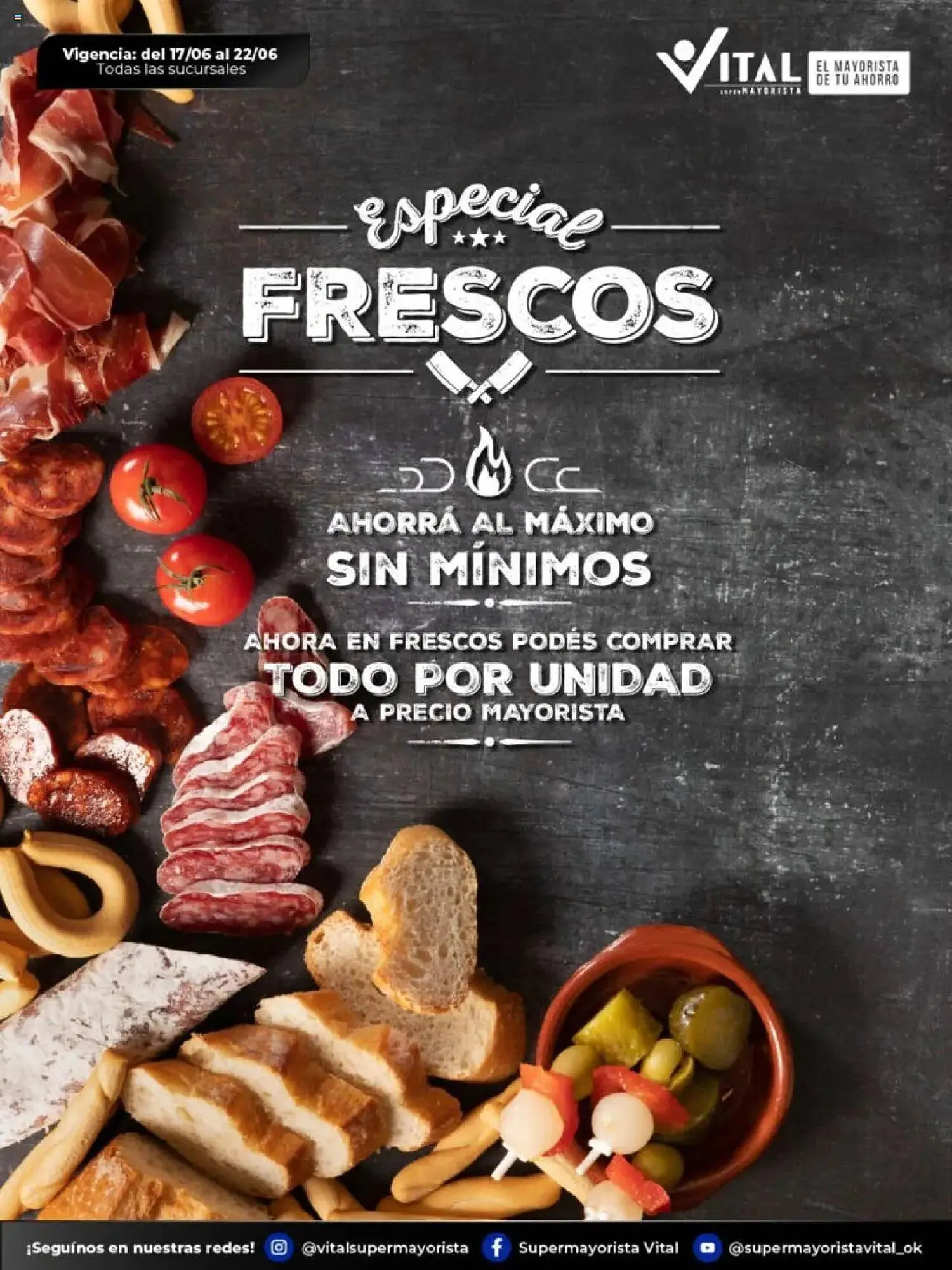 Ofertas de Catálogo Supermayorista Vital 17 de junio al 23 de junio 2025 - Página 1 del catálogo