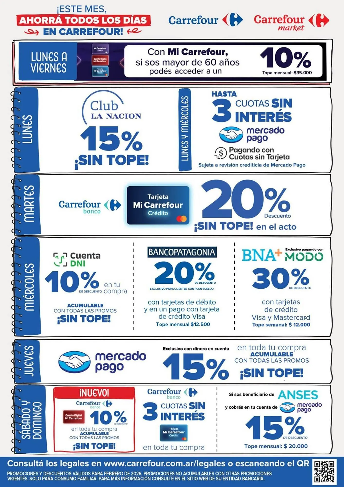 Ofertas de Folleto Carrefour Market 18 de febrero al 24 de febrero 2026 - Página 6 del catálogo
