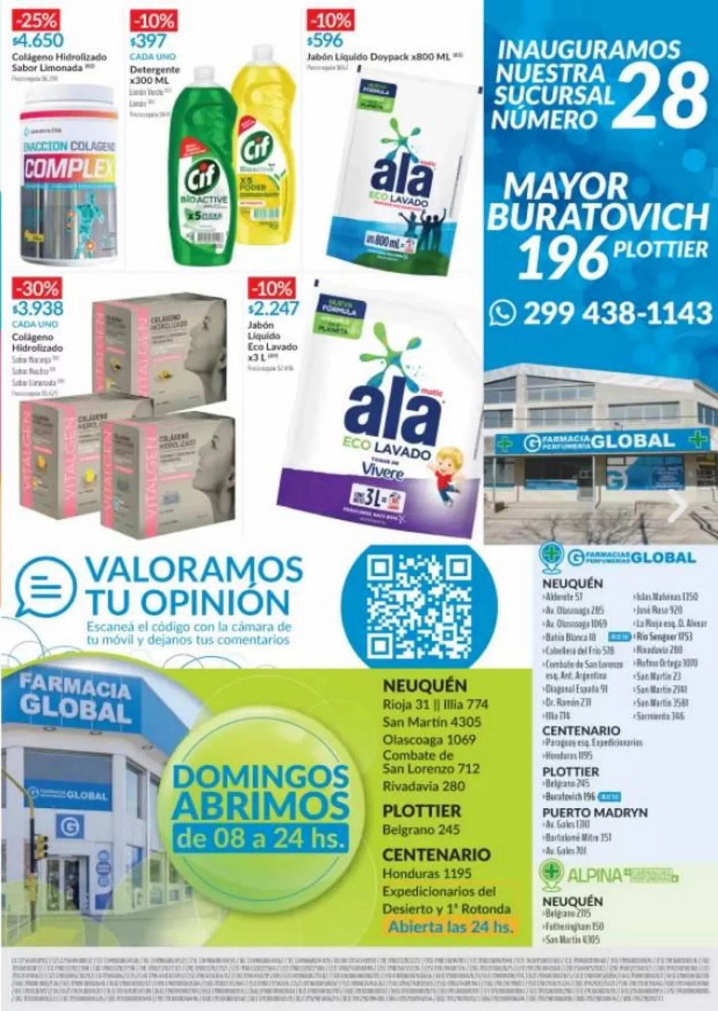 Ofertas de Catálogo Farmacias Global 1 de agosto al 17 de septiembre 2023 - Página 4 del catálogo