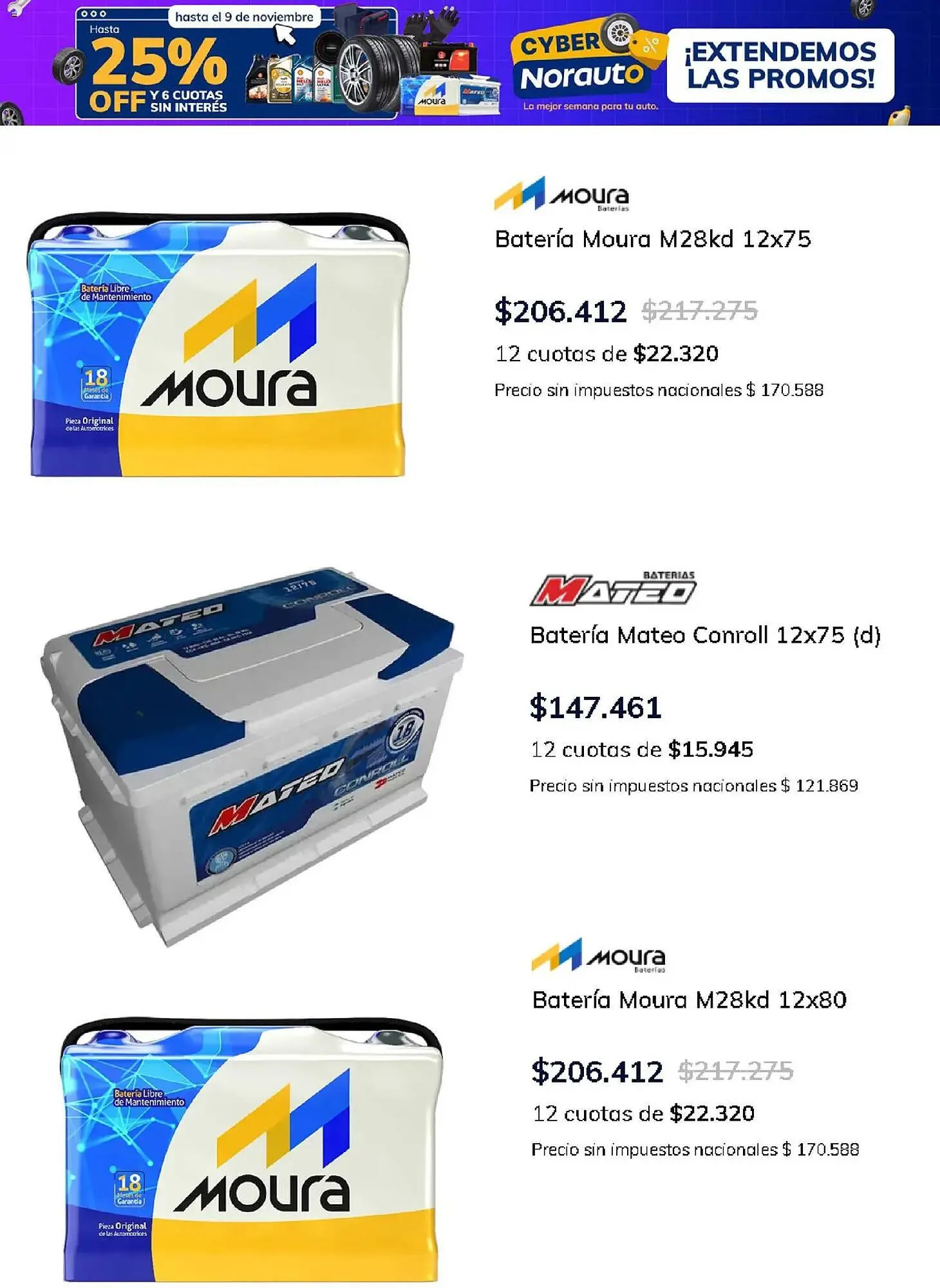 Ofertas de Catálogo Norauto 10 de noviembre al 1 de diciembre 2025 - Página 8 del catálogo