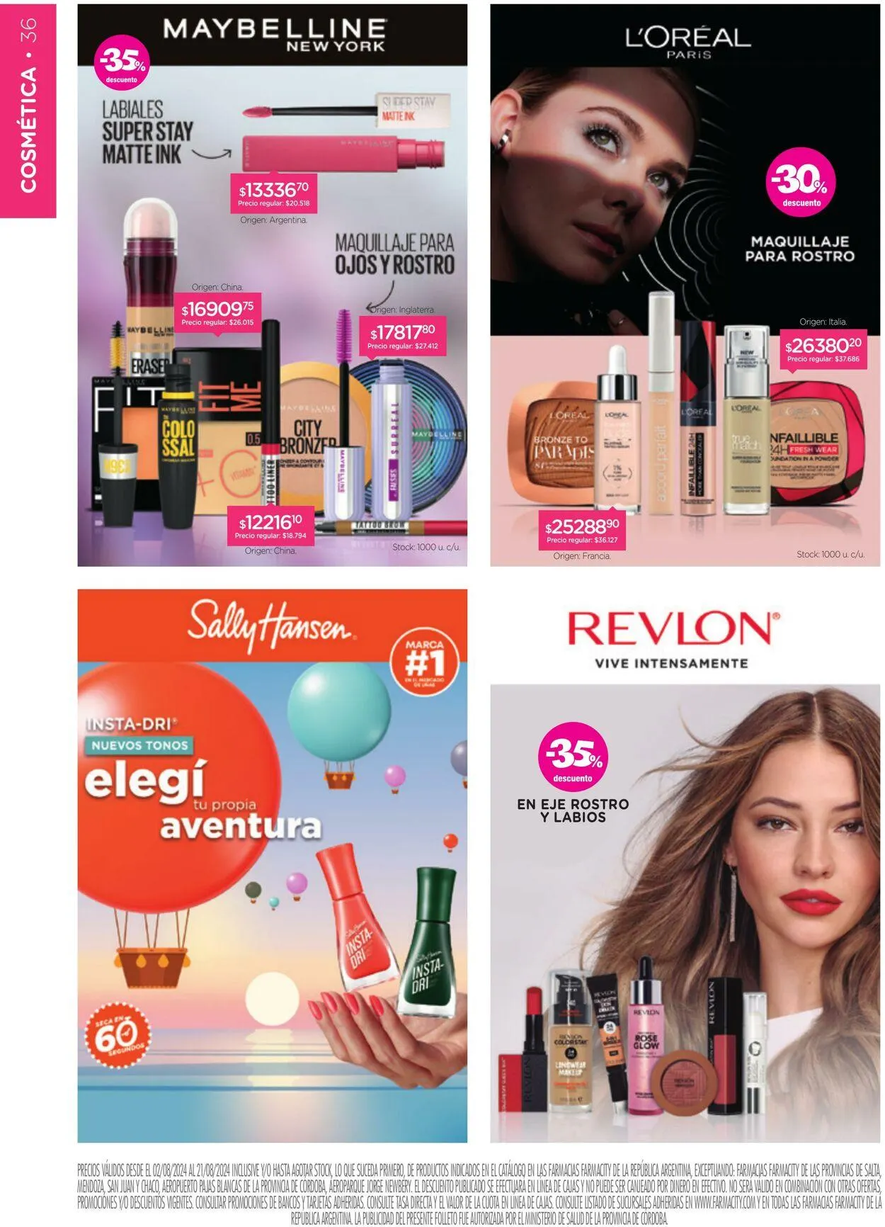 Ofertas de Farmacity 1 de agosto al 31 de agosto 2024 - Página 36 del catálogo