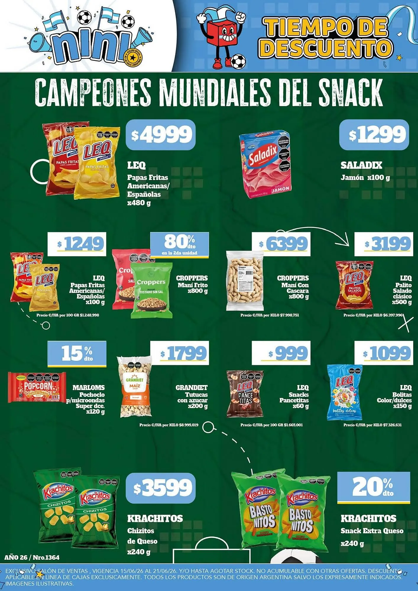 Ofertas de Catálogo Nini Mayorista 15 de junio al 21 de junio 2026 - Página 19 del catálogo