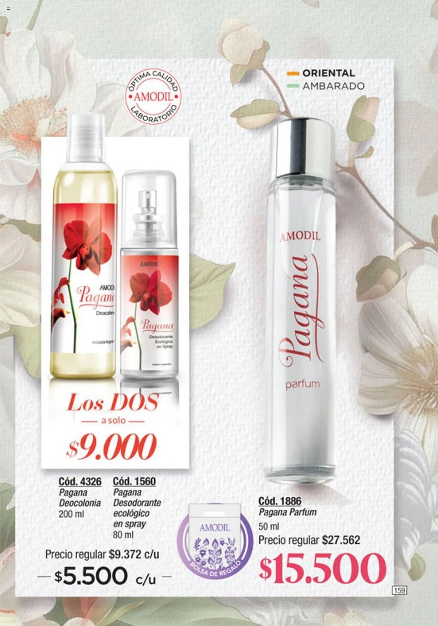 Ofertas de Catálogo Amodil 2 de octubre al 15 de octubre 2024 - Página 159 del catálogo