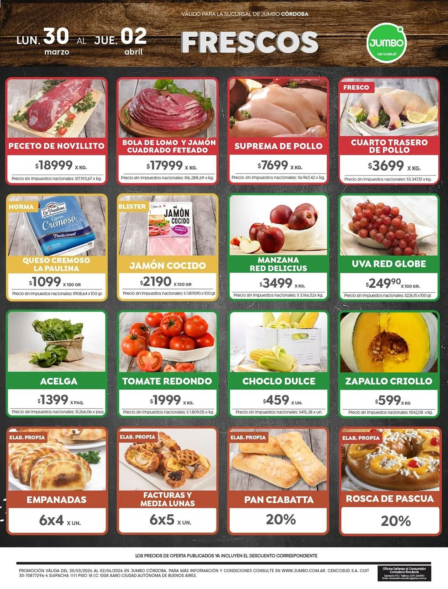 Ofertas de Catálogo Jumbo 30 de marzo al 2 de abril 2026 - Página 1 del catálogo