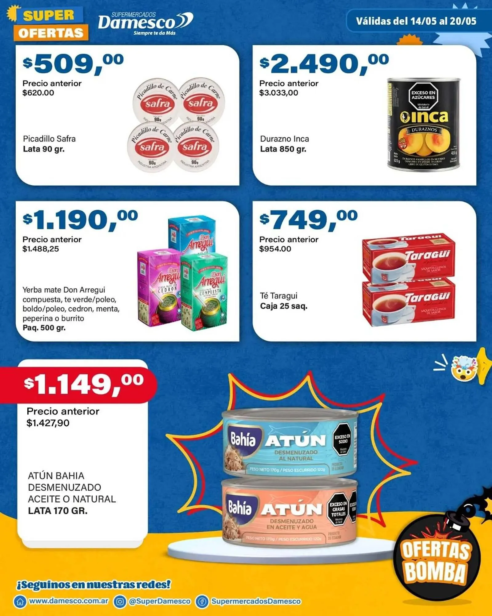 Ofertas de Catálogo Supermercados Damesco 14 de mayo al 20 de mayo 2026 - Página 5 del catálogo