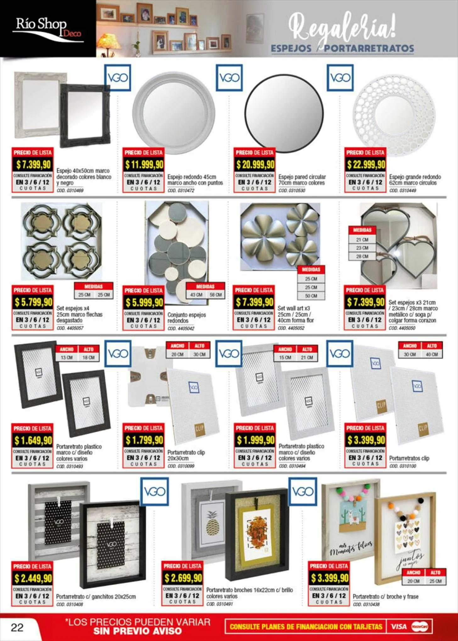 Ofertas de Catálogo Río Shop Deco 6 de septiembre al 10 de septiembre 2023 - Página 22 del catálogo