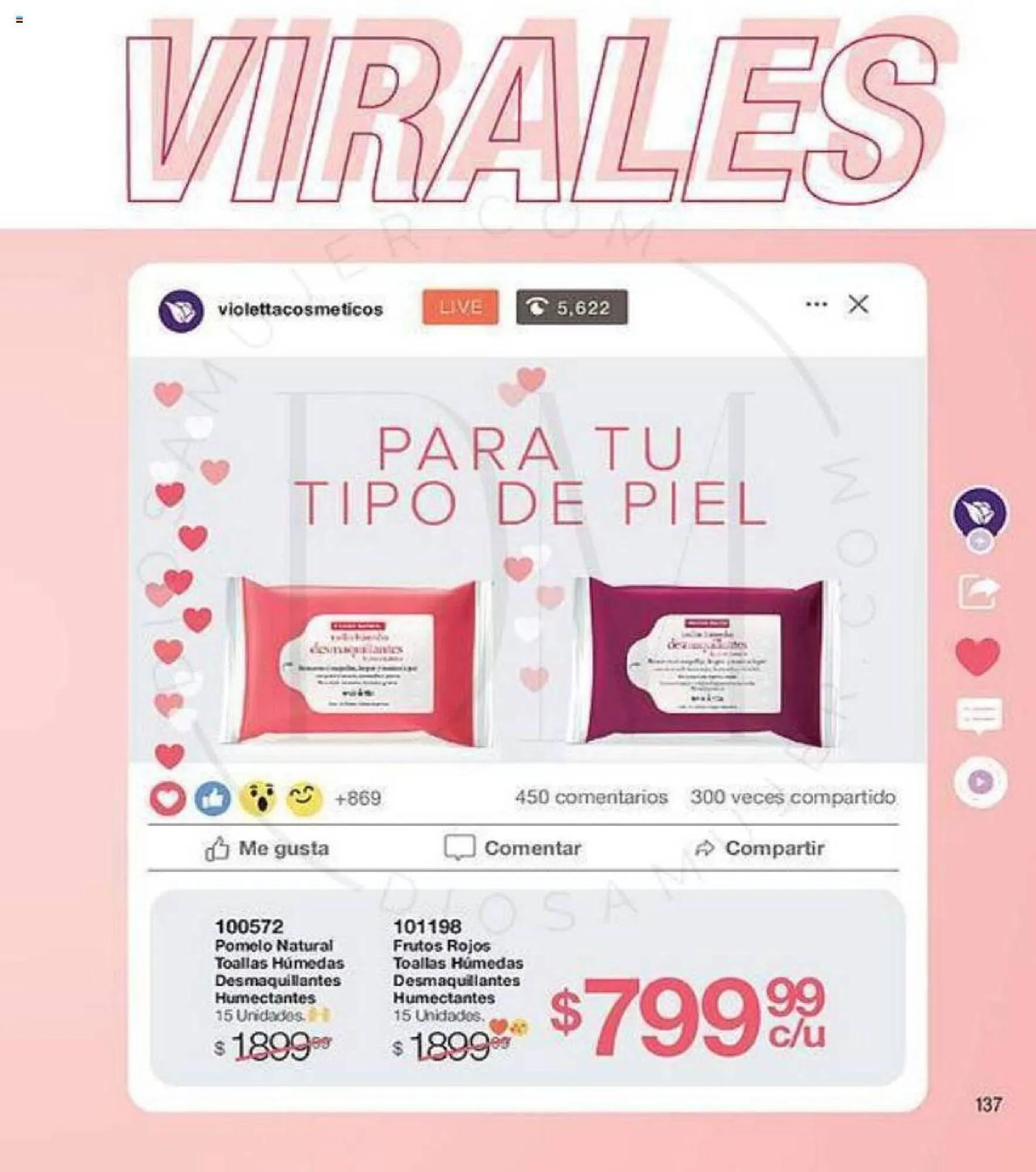 Ofertas de Catálogo Violetta Cosméticos 26 de septiembre al 9 de octubre 2023 - Página 137 del catálogo