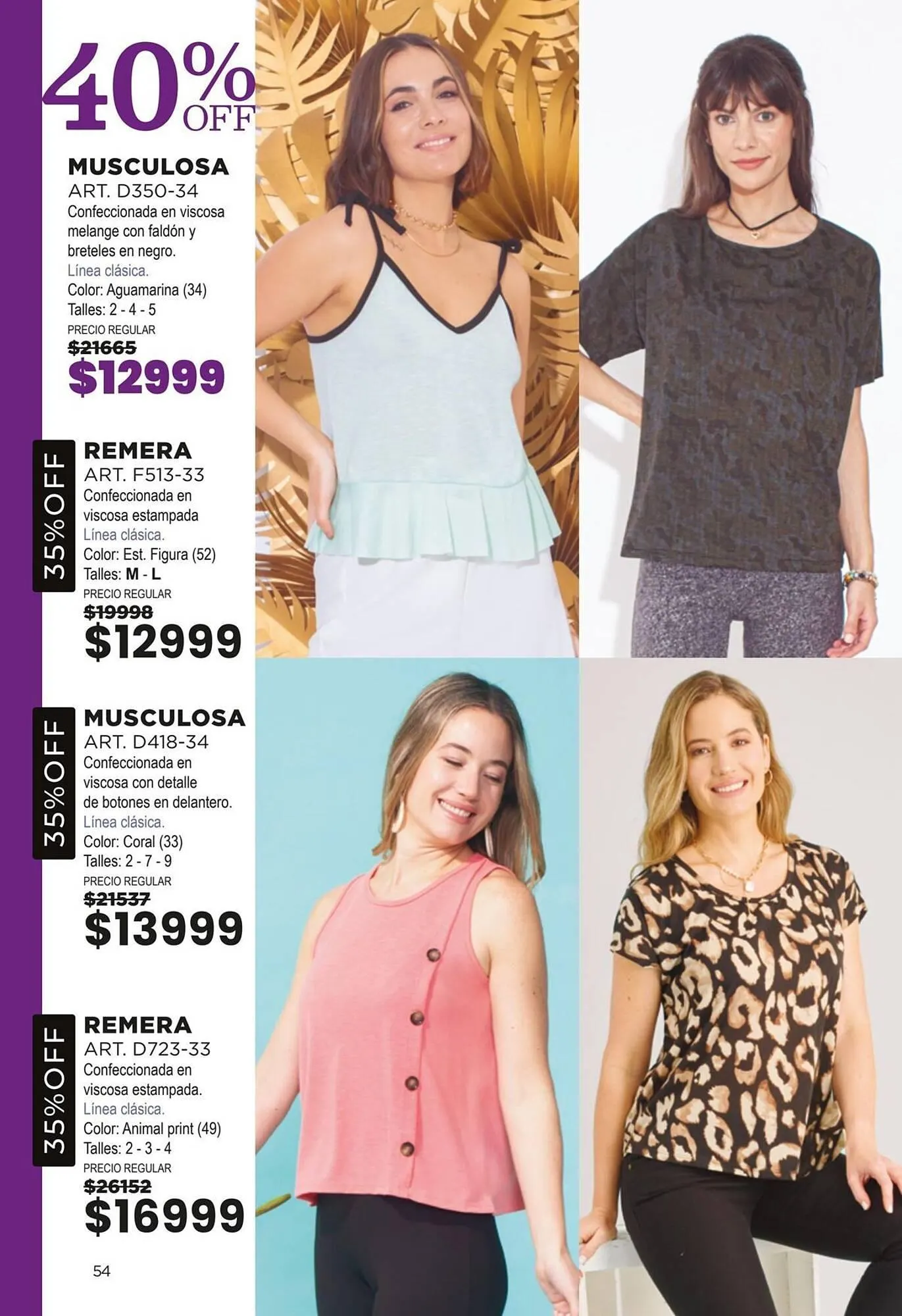 Ofertas de Catálogo Juana Bonita 25 de marzo al 31 de marzo 2025 - Página 54 del catálogo