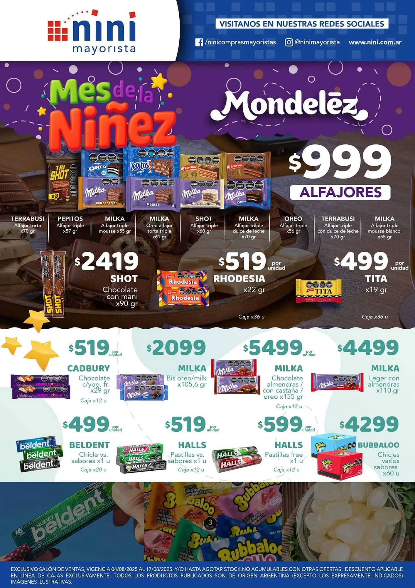 Ofertas de Catálogo Nini Mayorista 4 de agosto al 17 de agosto 2025 - Página 9 del catálogo