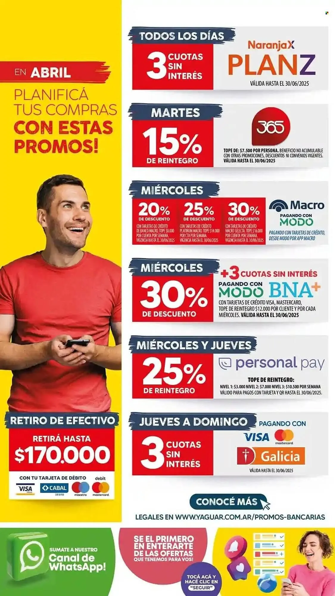 Ofertas de Catálogo Supermercados Yaguar 14 de abril al 21 de abril 2025 - Página 17 del catálogo