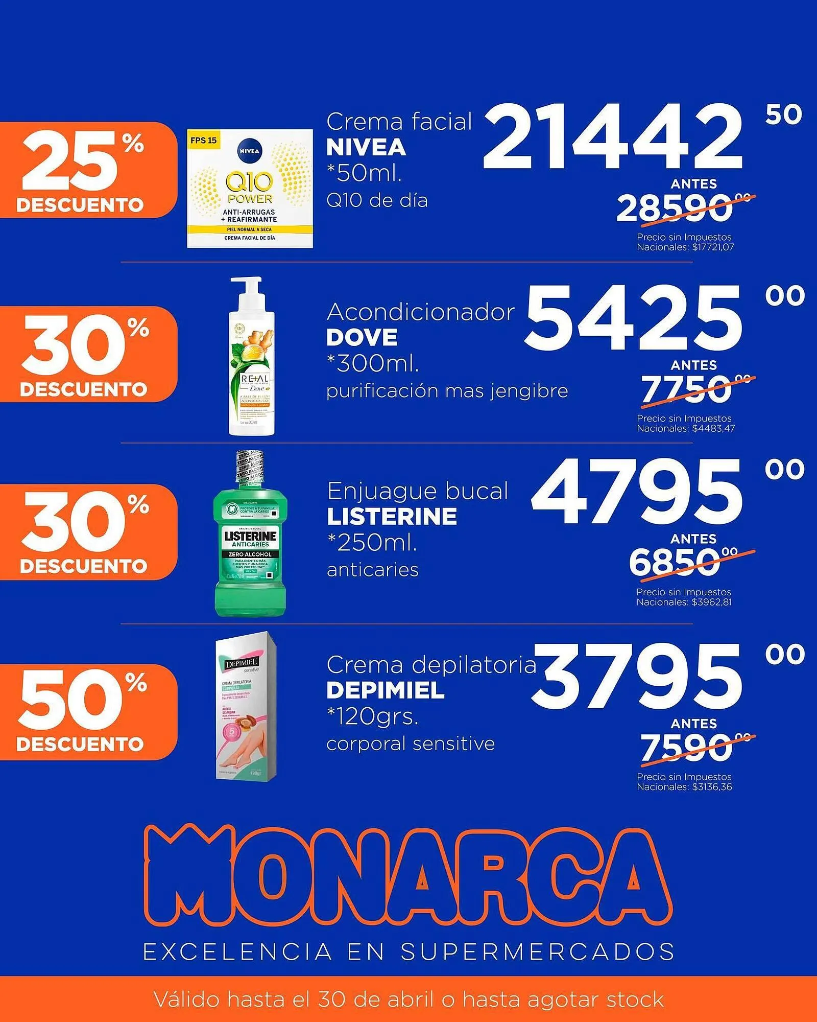 Ofertas de Catálogo Supermercados Monarca 1 de abril al 30 de abril 2026 - Página 3 del catálogo