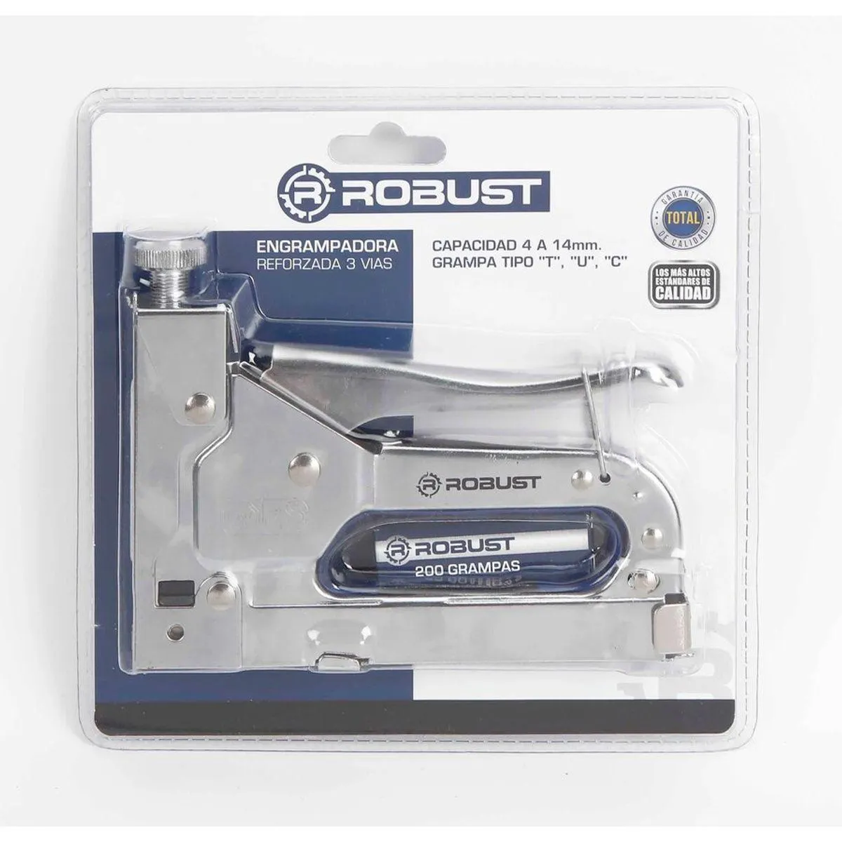 Engrapadora 3 Vías 4 a 14 Mm Tipo C T U Robust