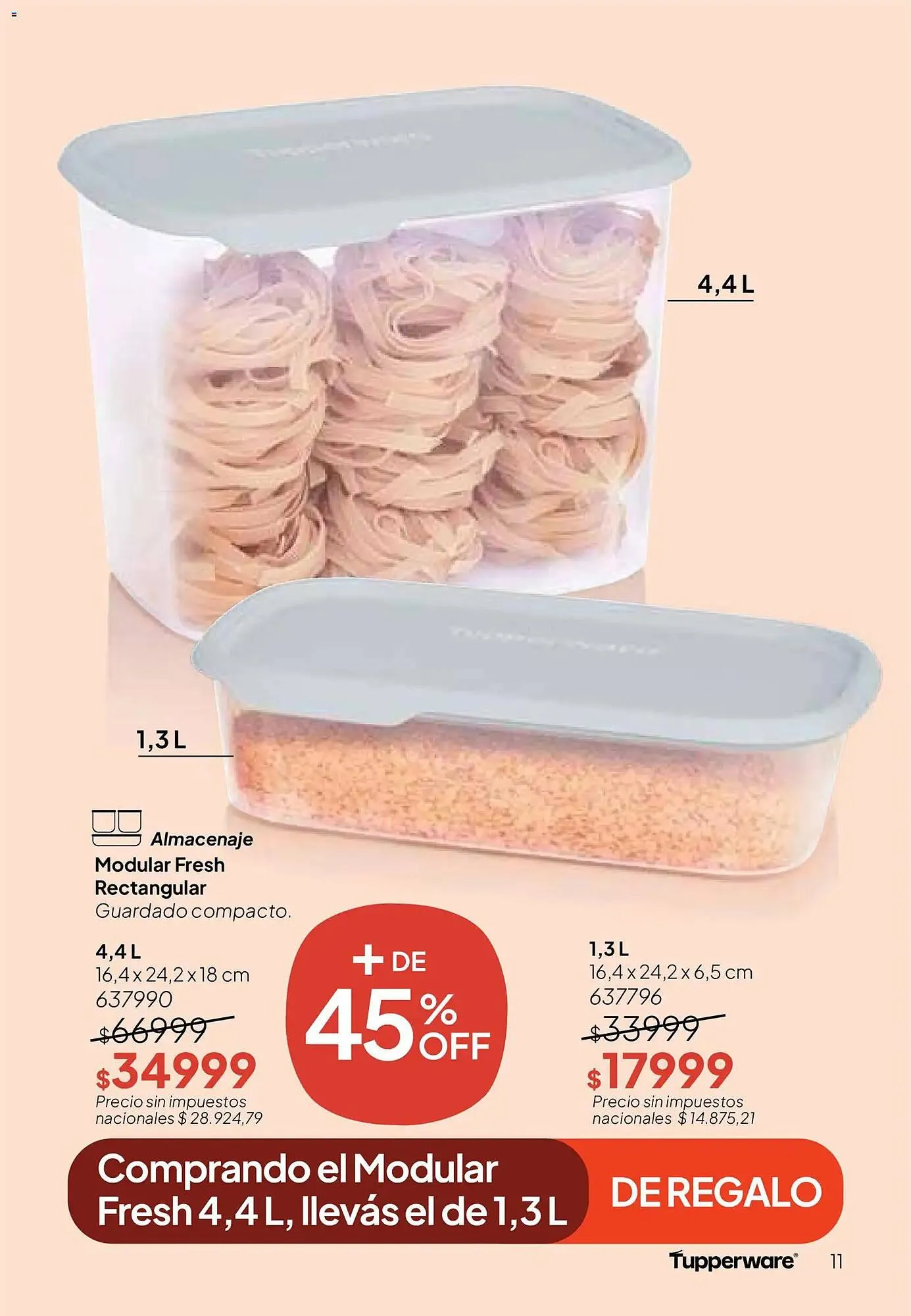 Ofertas de Folleto Tupperware 9 de marzo al 31 de marzo 2026 - Página 12 del catálogo