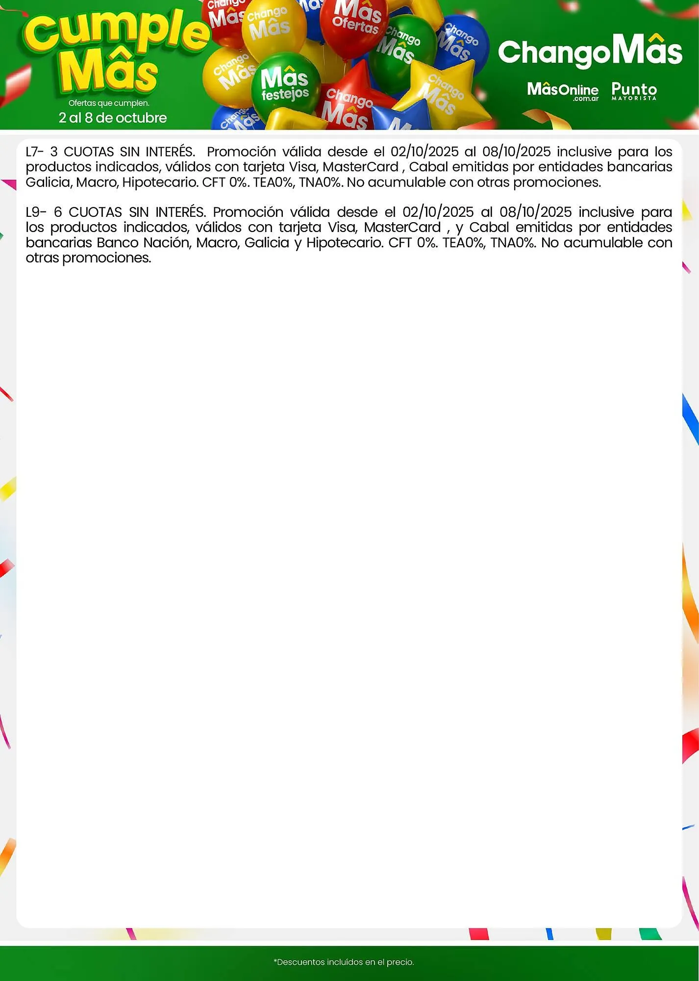 Ofertas de Catálogo Punto Mayorista 2 de octubre al 13 de octubre 2025 - Página 17 del catálogo