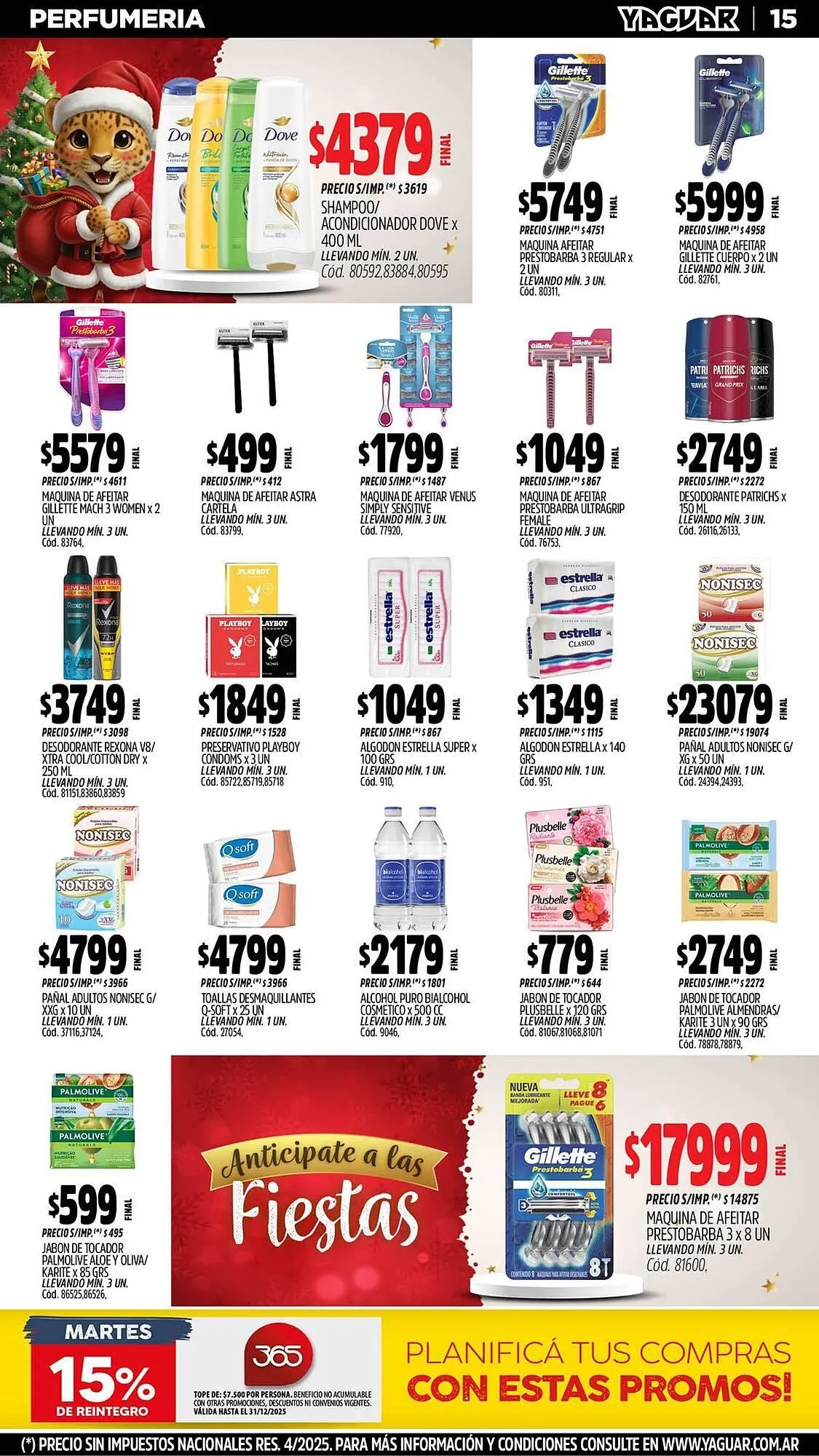 Ofertas de Catálogo Supermercados Yaguar 8 de diciembre al 14 de diciembre 2025 - Página 18 del catálogo