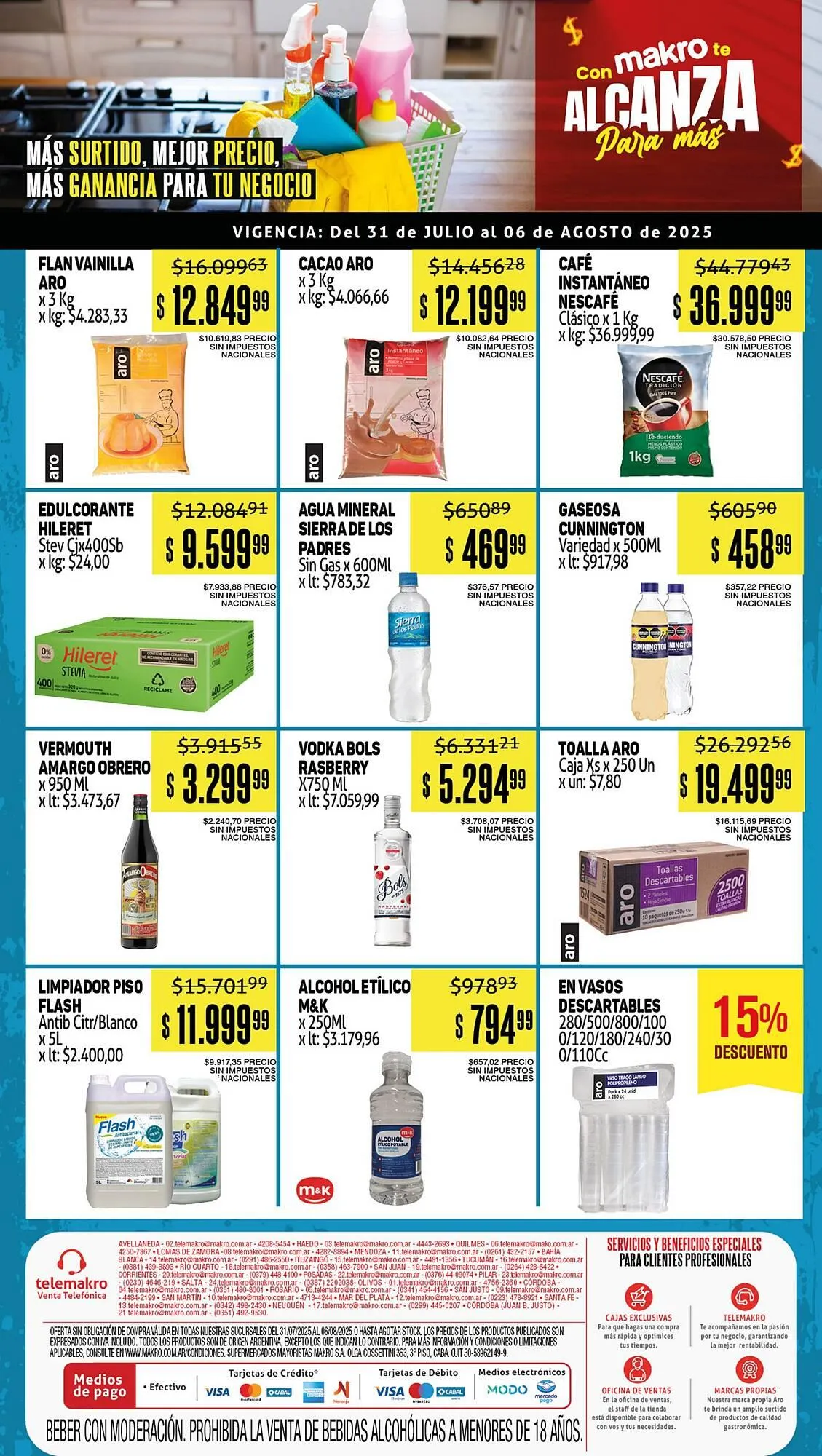 Ofertas de Catálogo Makro 31 de julio al 6 de agosto 2025 - Página 3 del catálogo