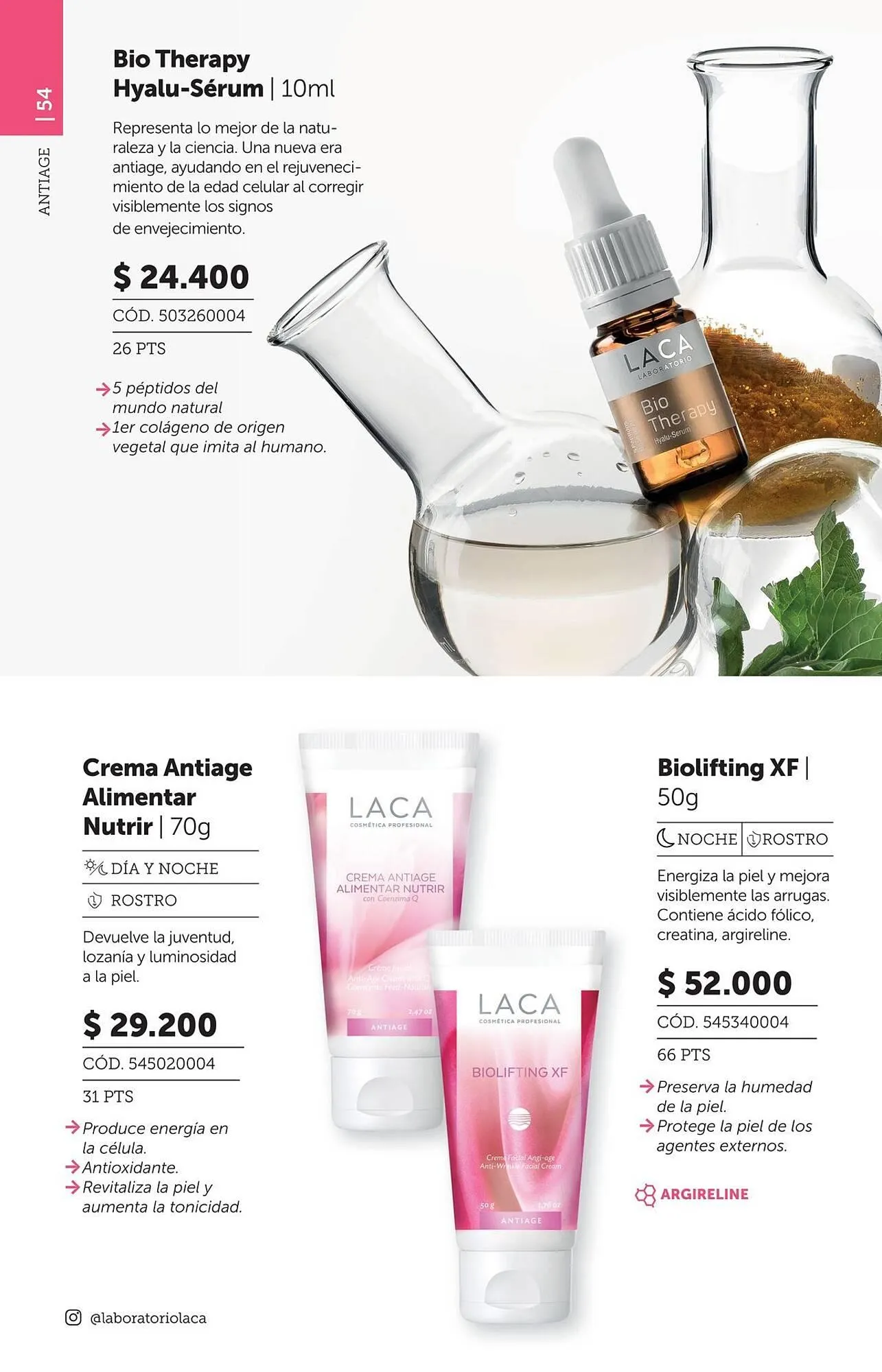 Ofertas de Catálogo Laboratorio LACA 3 de octubre al 31 de enero 2026 - Página 54 del catálogo