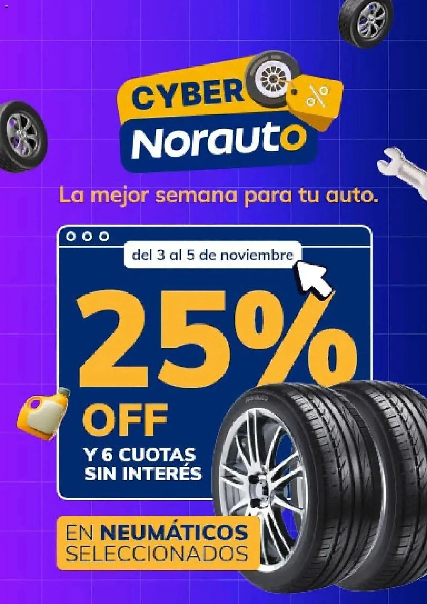 Ofertas de Catálogo Norauto 3 de noviembre al 6 de noviembre 2025 - Página 1 del catálogo