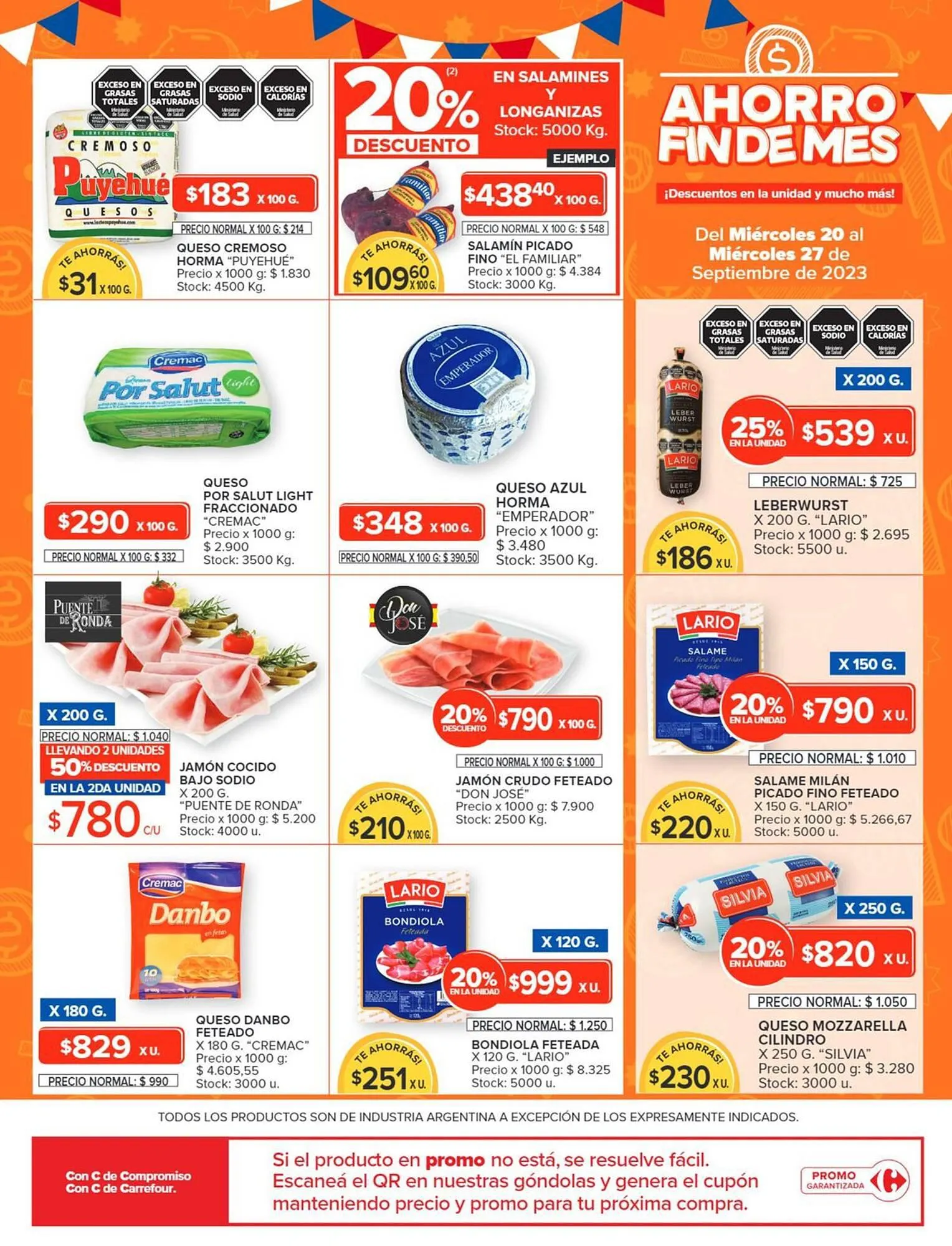 Ofertas de Catálogo Carrefour 21 de septiembre al 27 de septiembre 2023 - Página 16 del catálogo
