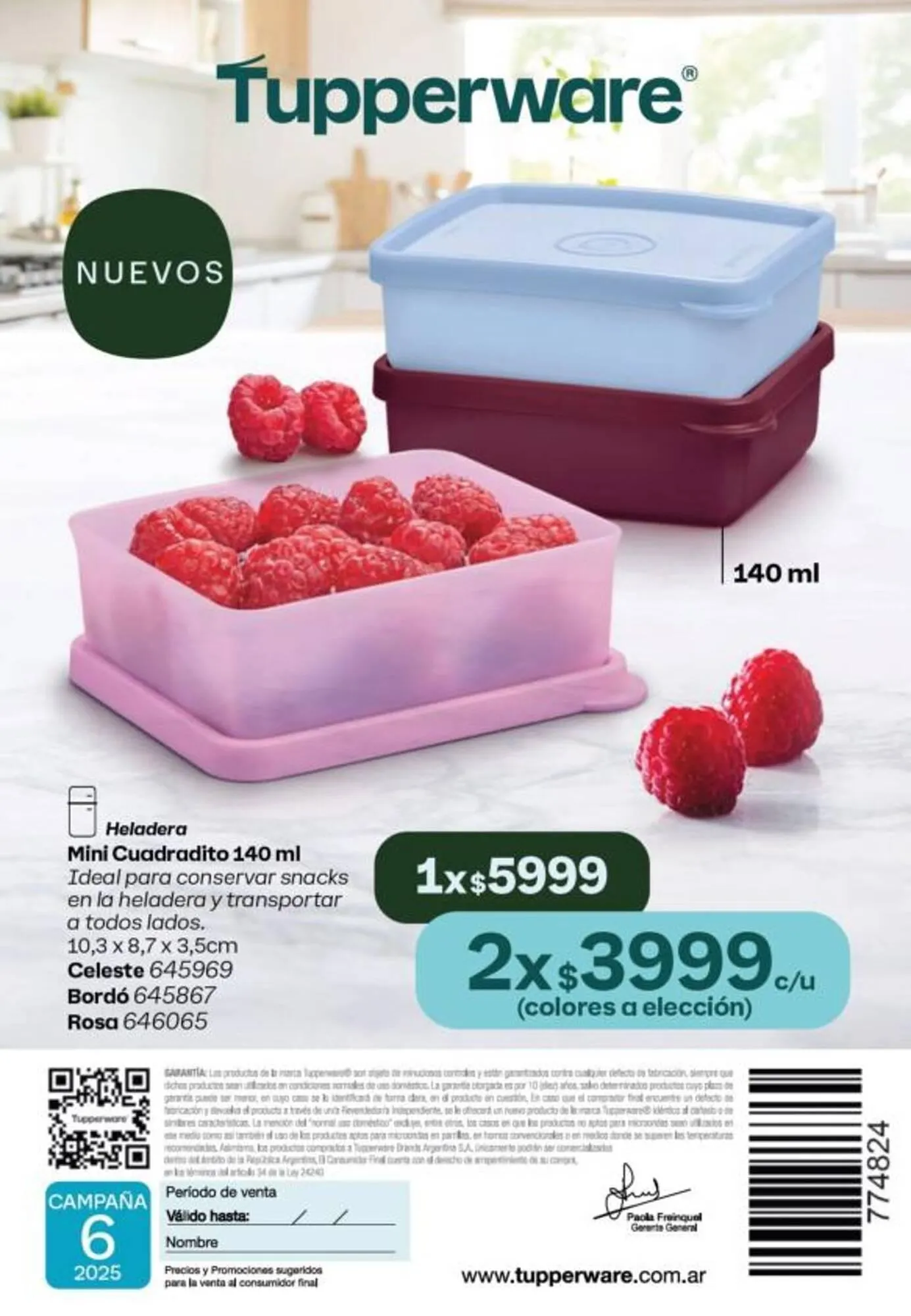 Ofertas de Catálogo Tupperware 4 de abril al 30 de abril 2025 - Página 93 del catálogo