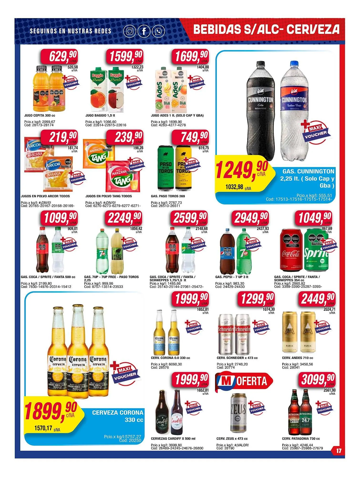 Ofertas de Catálogo Maxiconsumo 21 de julio al 28 de julio 2025 - Página 17 del catálogo