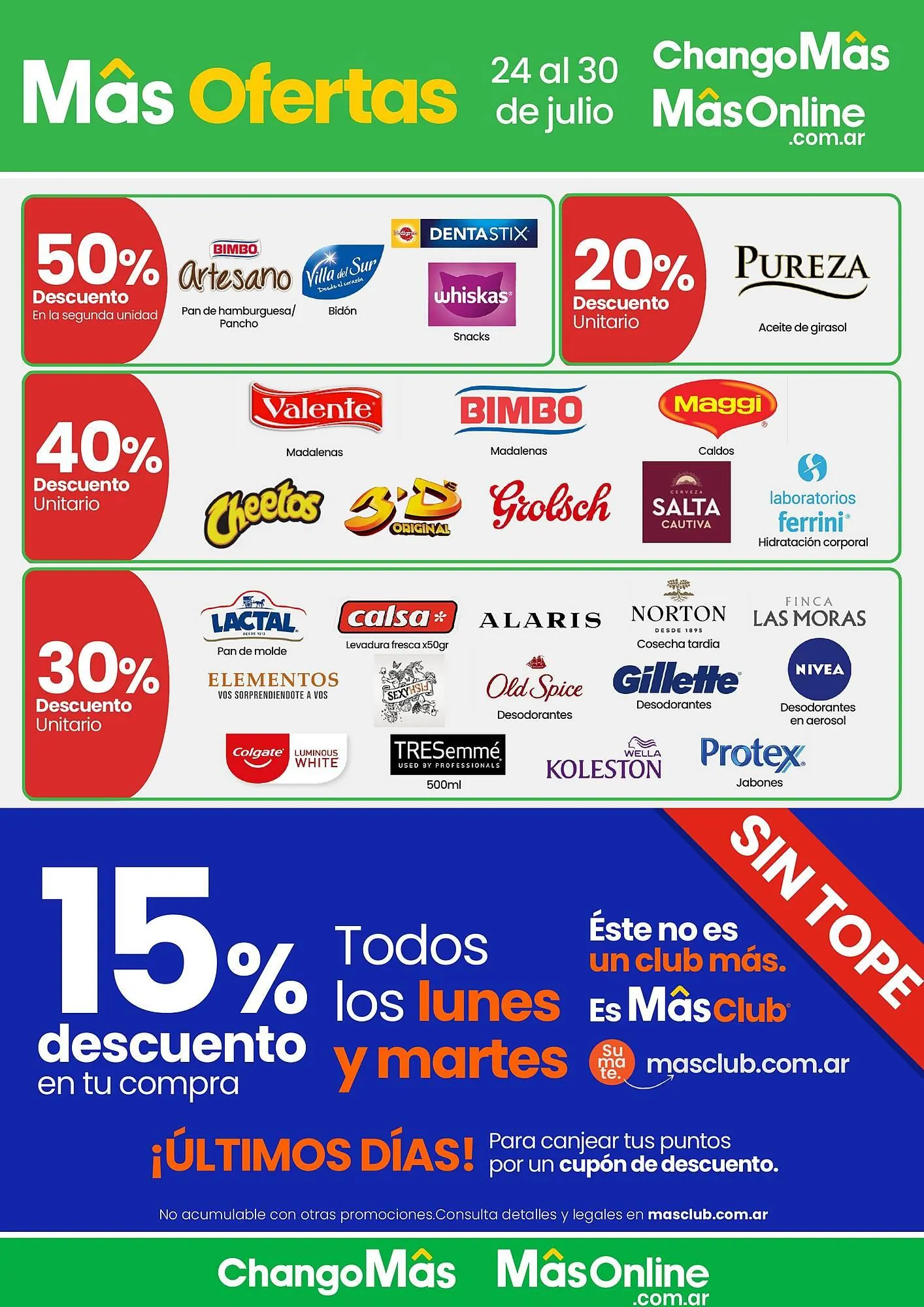 Ofertas de Catálogo Changomas 25 de julio al 30 de julio 2025 - Página 2 del catálogo