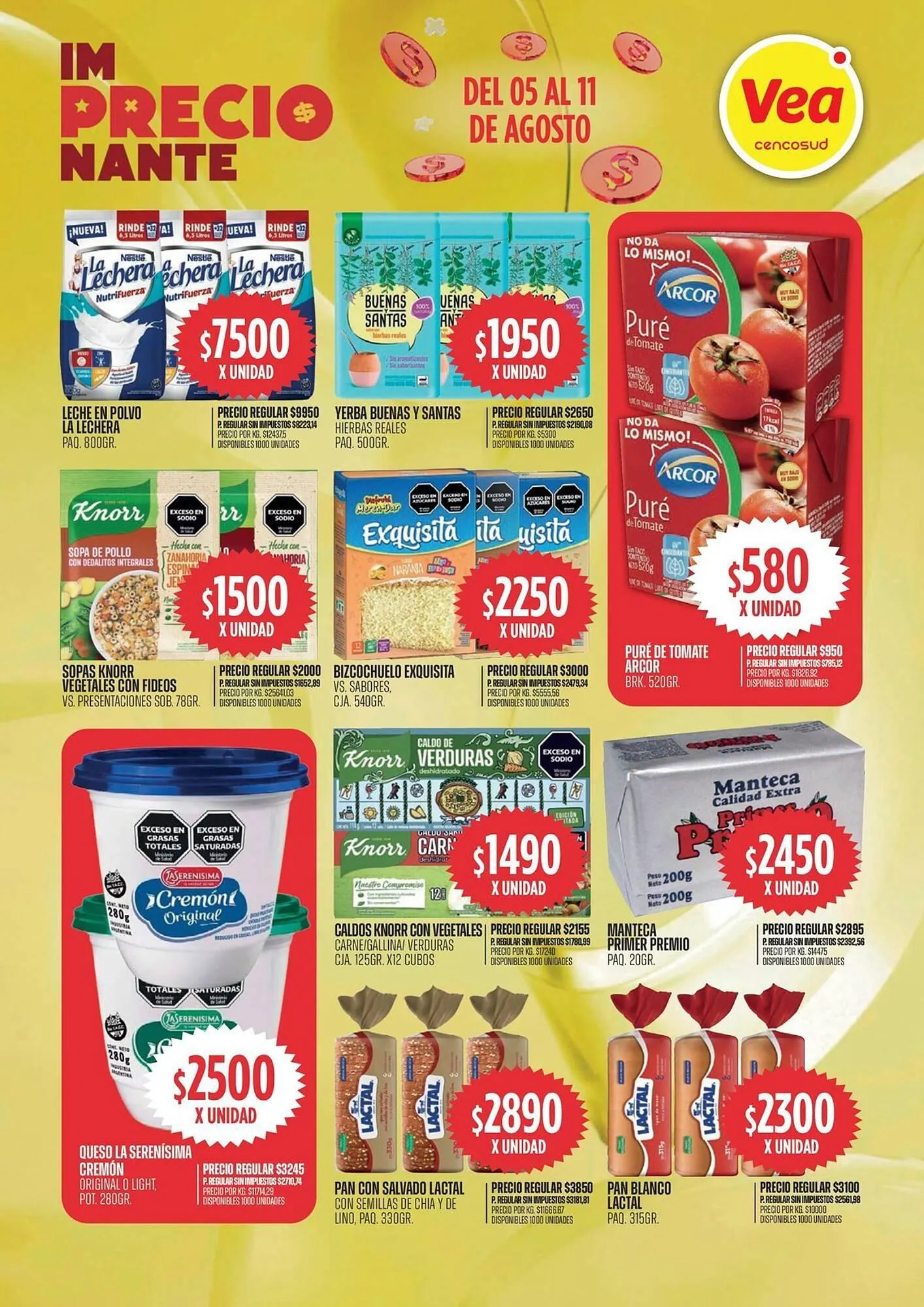 Ofertas de Catálogo Supermercados Vea 5 de agosto al 11 de agosto 2025 - Página 2 del catálogo