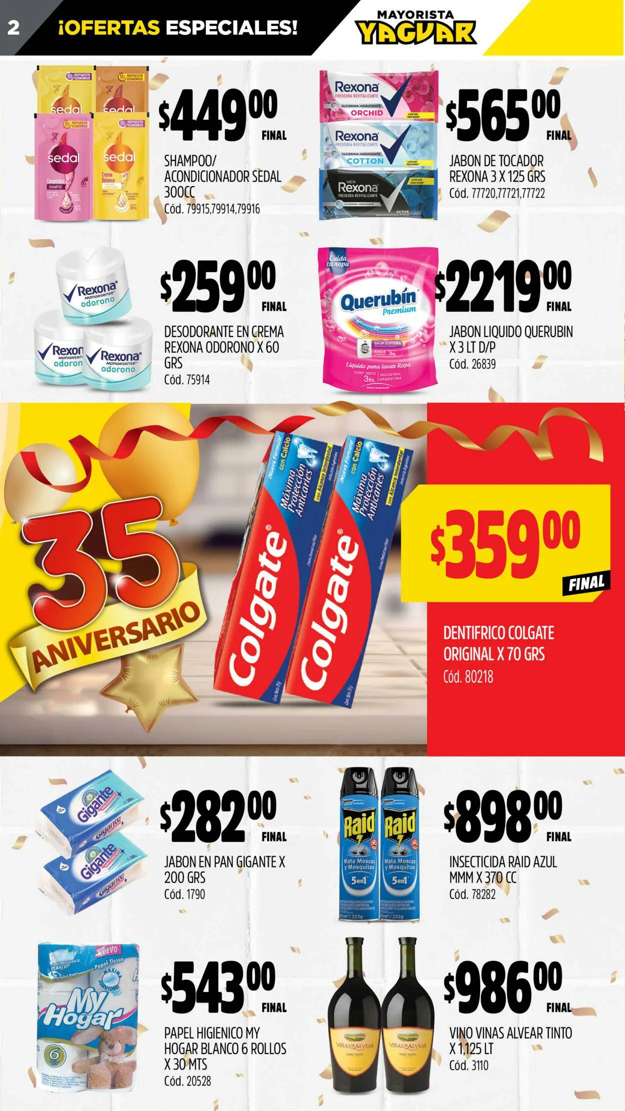 Ofertas de Yaguar - Bahía Blanca 30 de octubre al 5 de noviembre 2023 - Página 2 del catálogo