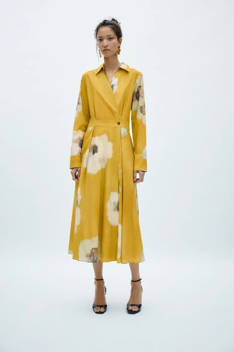 VESTIDO ESTAMPADO ZW COLLECTION