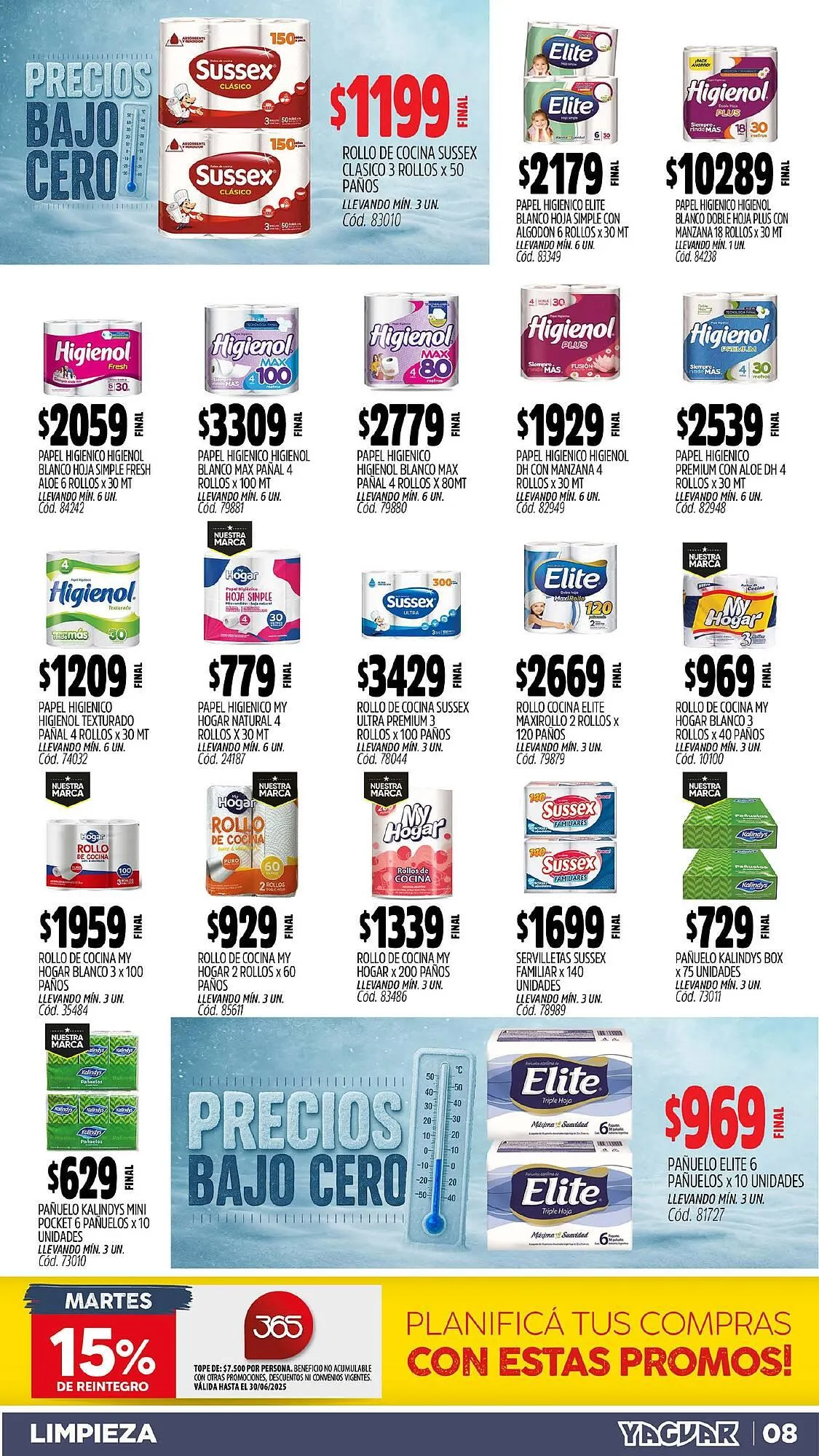 Ofertas de Catálogo Supermercados Yaguar 2 de junio al 8 de junio 2025 - Página 9 del catálogo