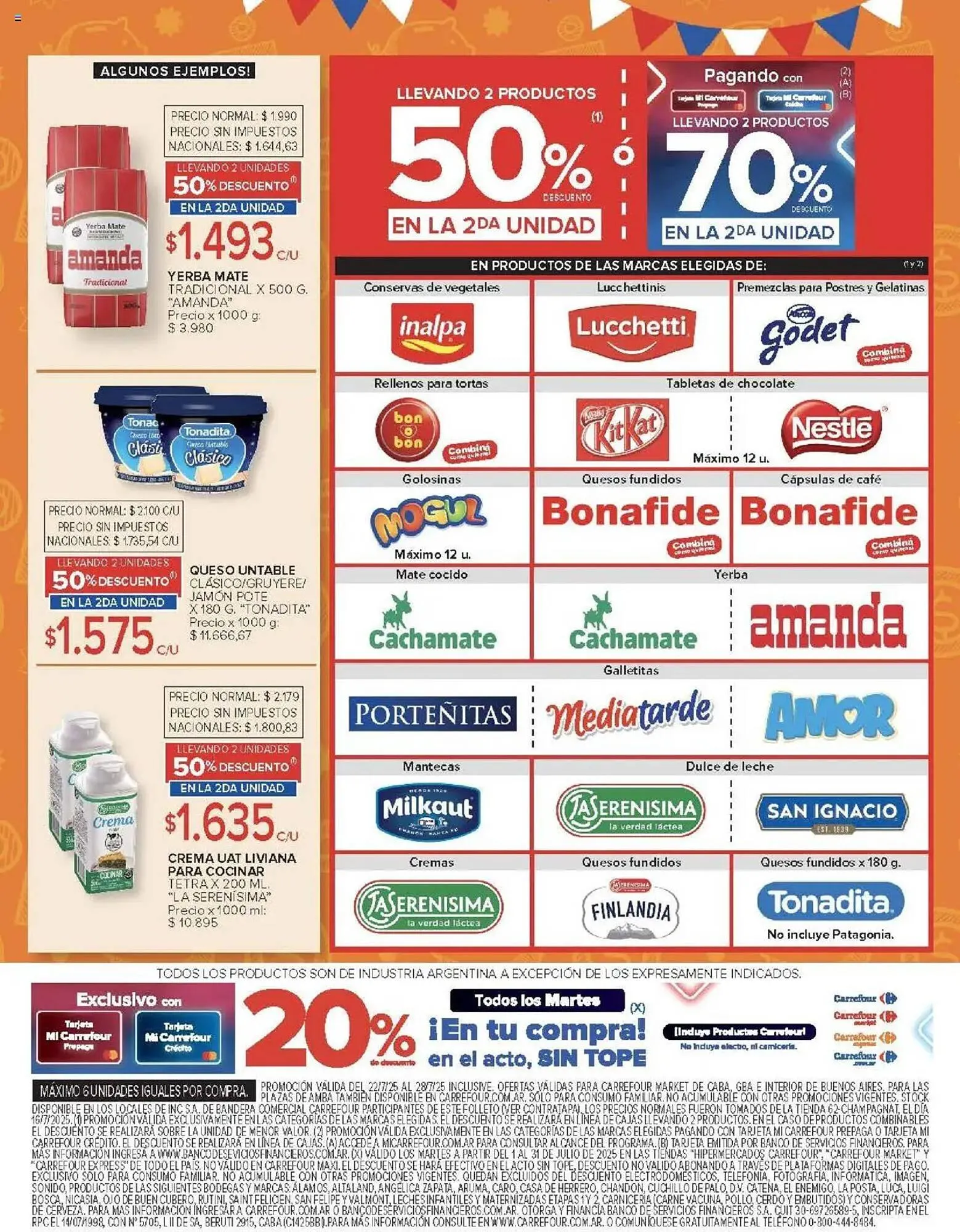 Ofertas de Catálogo Carrefour Market 22 de julio al 28 de julio 2025 - Página 9 del catálogo