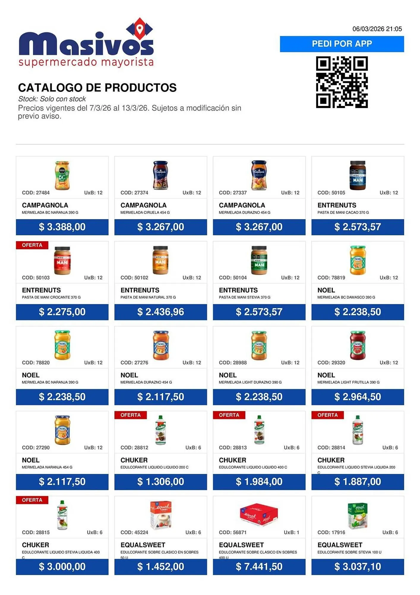 Ofertas de Catálogo Masivos 7 de marzo al 13 de marzo 2026 - Página 13 del catálogo